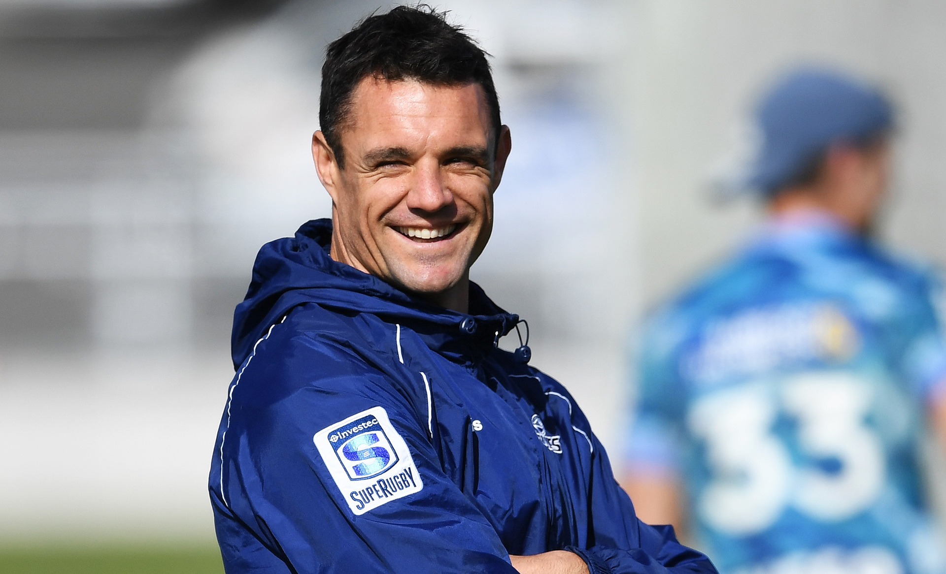 New Zealand rugby player Dan Carter cuts a suave figure in a