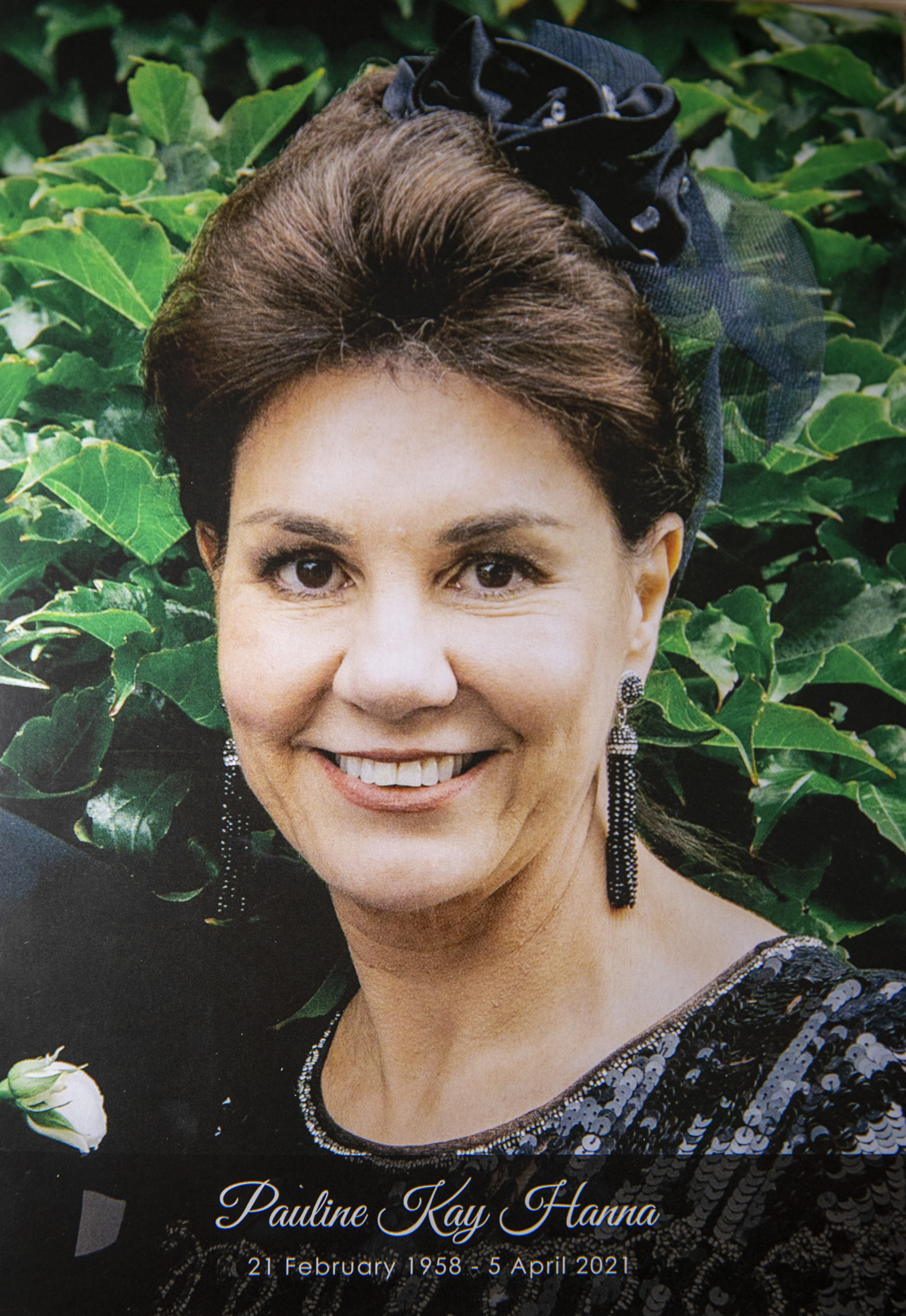 Pauline Hanna, as she appeared on her funeral notice in 2021.

