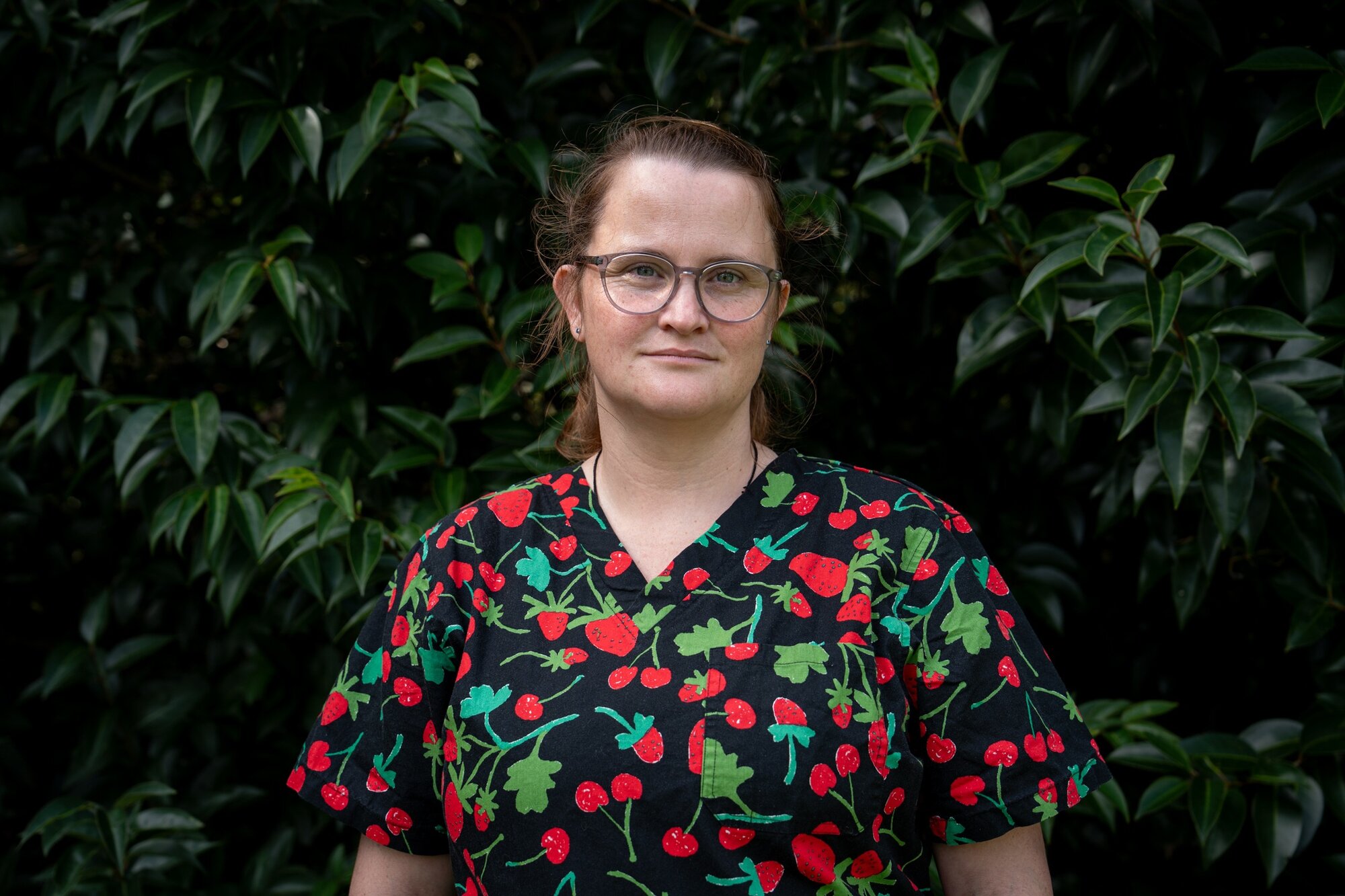 New Zealand Nurses' Organisation delegate Gemma Bethell says 40 staff from Muriwai ward signed a letter raising concerns about staff numbers and patient safety. Photo / Anna Heath 