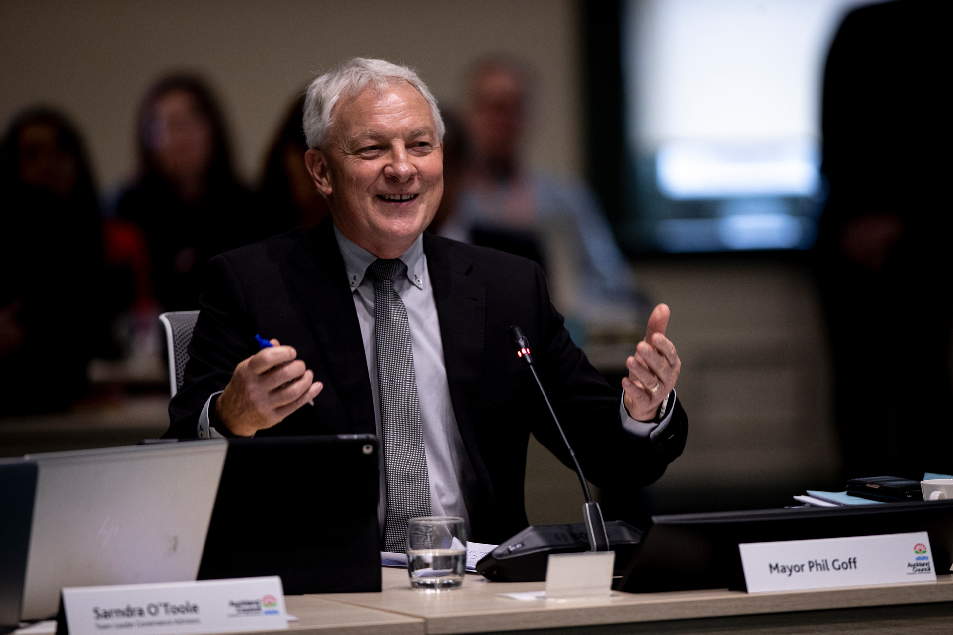 Former Auckland mayor Phil Goff kept overall rate rises at between 2.4 per cent and 5 per cent. Photo / Dean Purcell