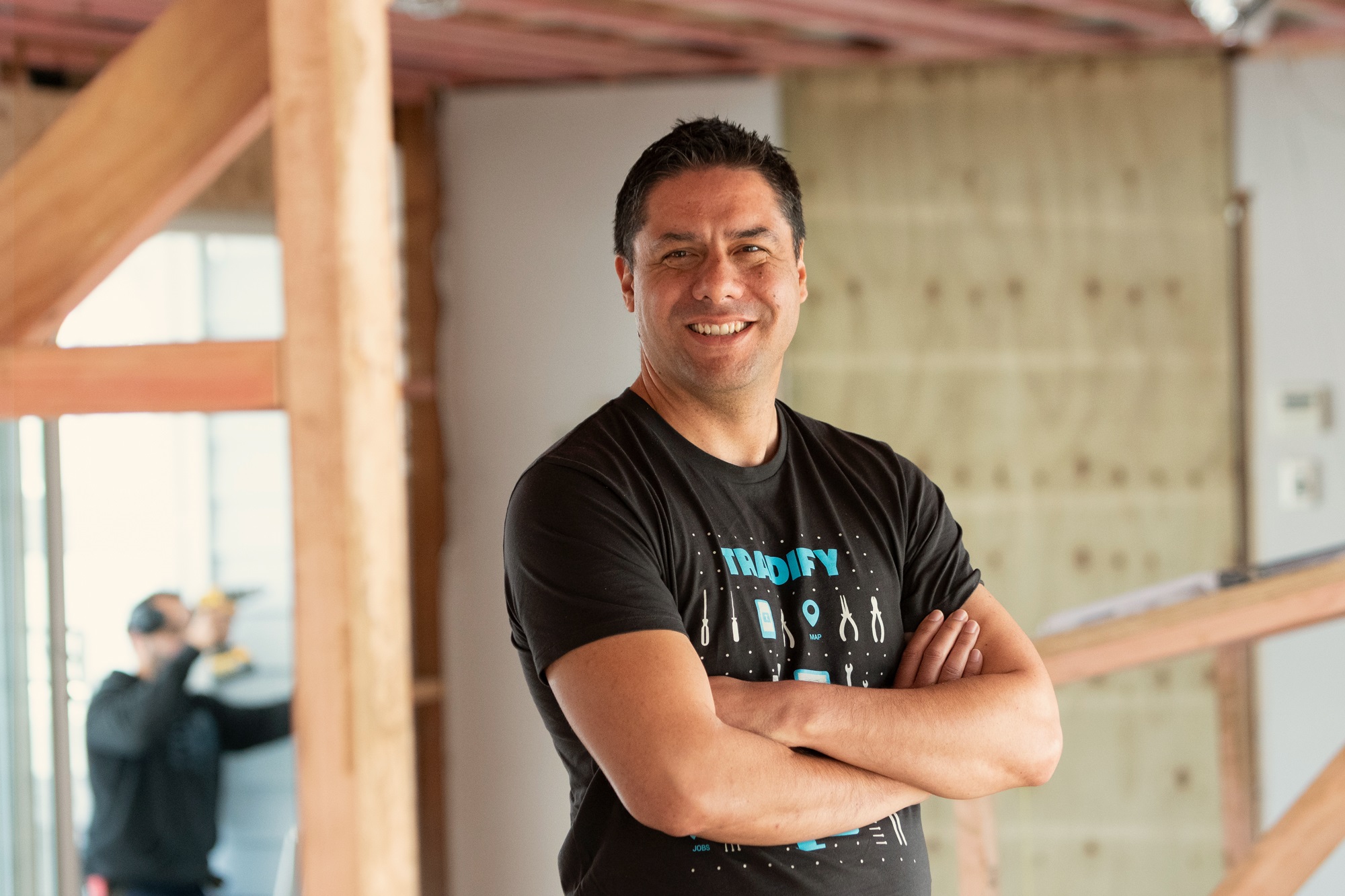 Curtis Bailey – the West Auckland electrician who founded Tradify after finding he was spending too much time on admin. He owns 9% of the firm ahead of the $100m-plus deal.