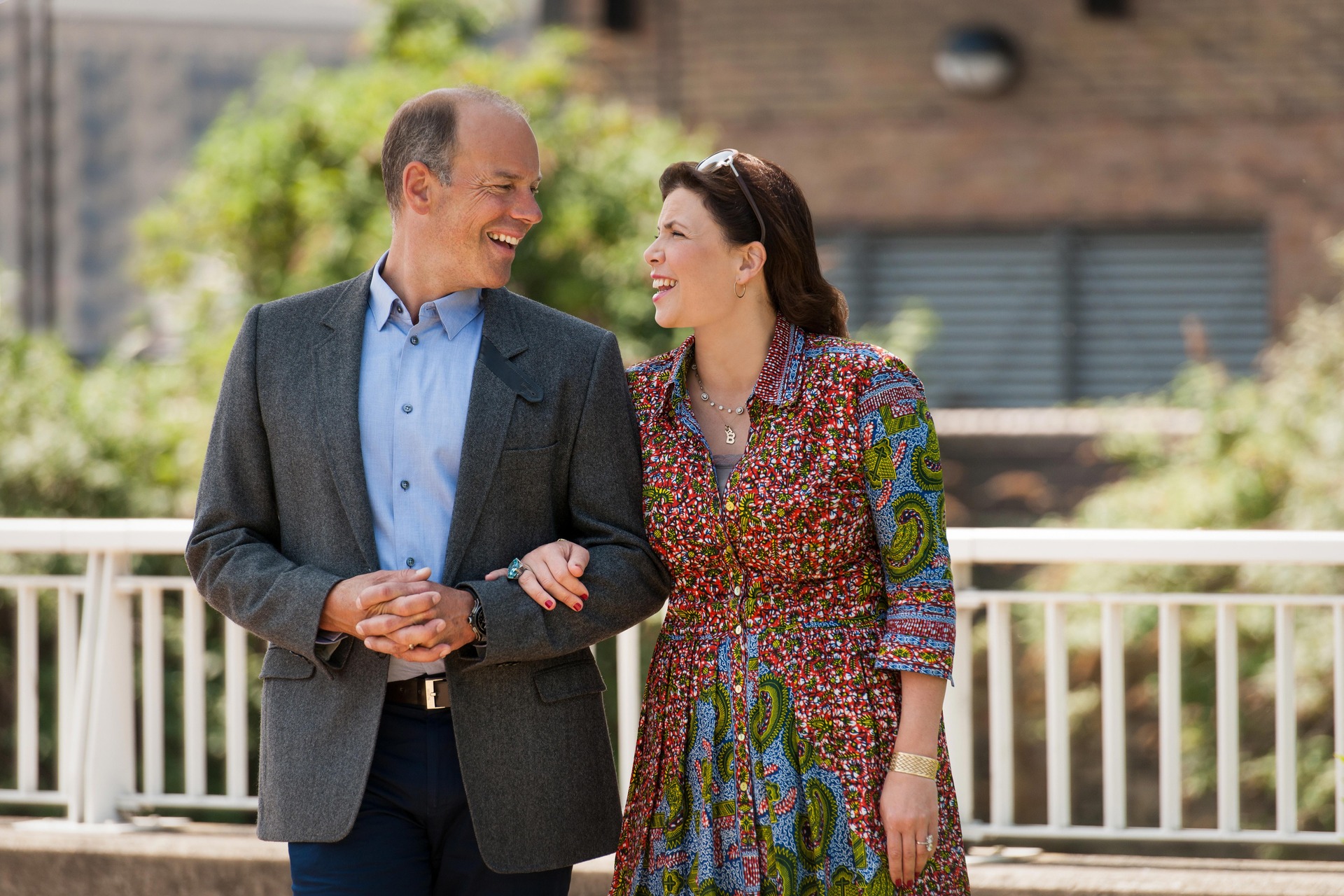 Love It or List It hosts Phil Spencer and Kirstie Allsopp have shared some tips for Kiwi first home buyers. Photo / Supplied