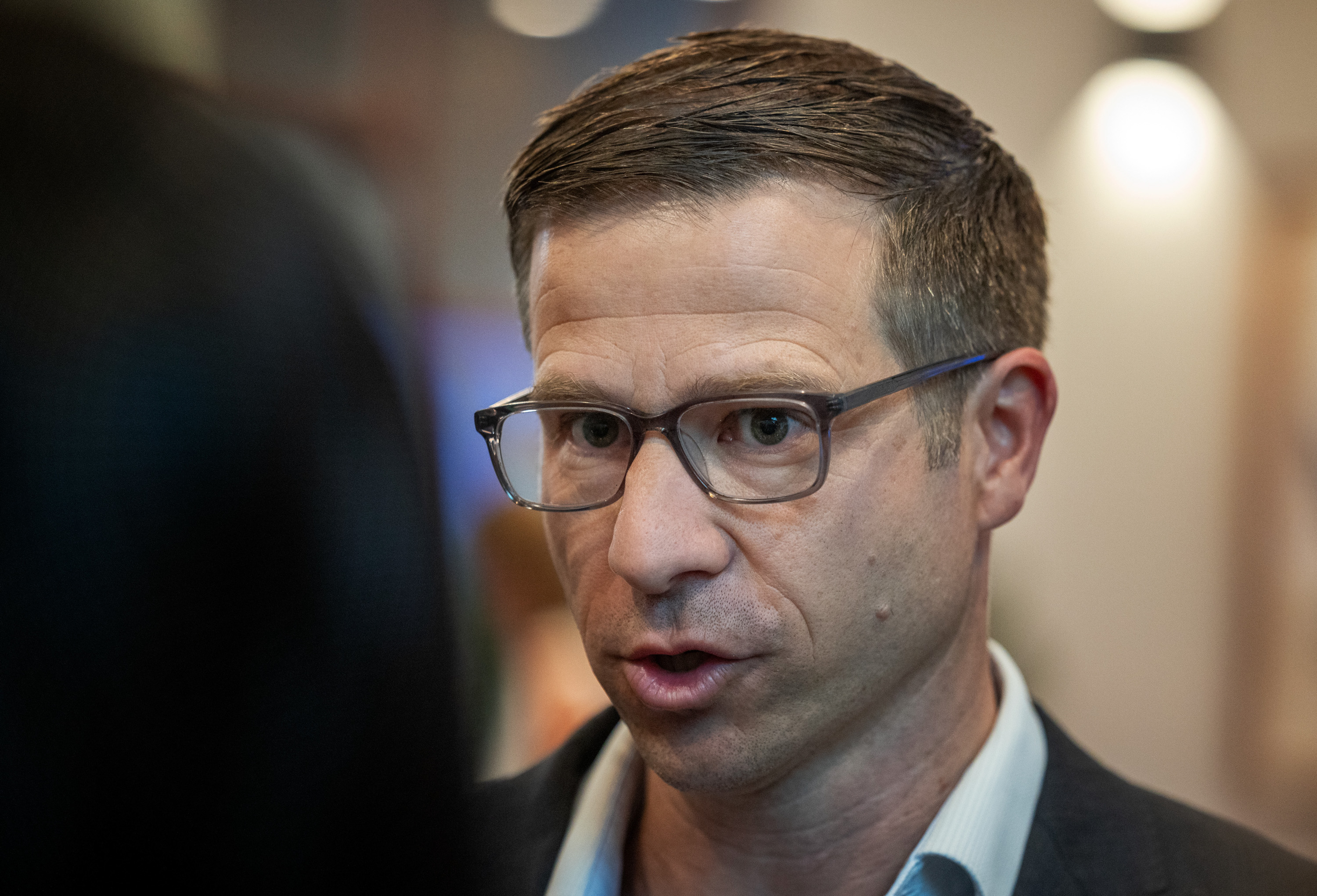 Building and Construction Minister Chris Penk is glad to see the coalition promise expanded. Photo / Mike Scott 