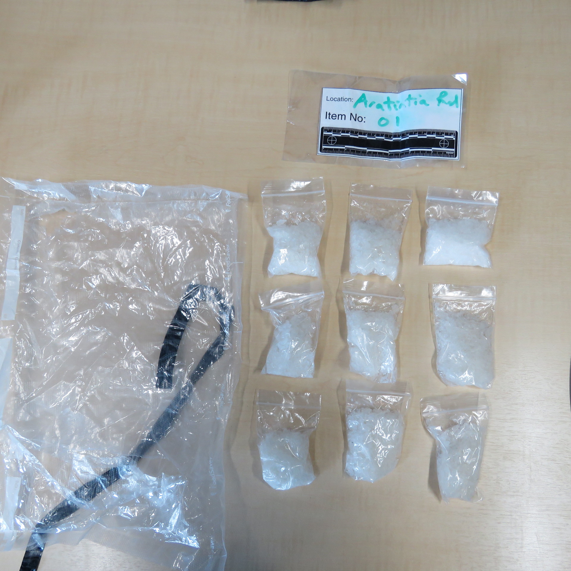 Drugs found during Operation Ulysses. Photo / Supplied 