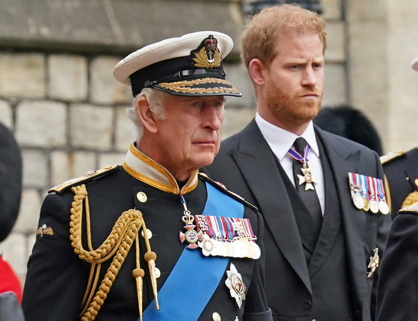 King Charles and Prince Harry did not see each other during the prince's trip to the UK in September. Photo / AP