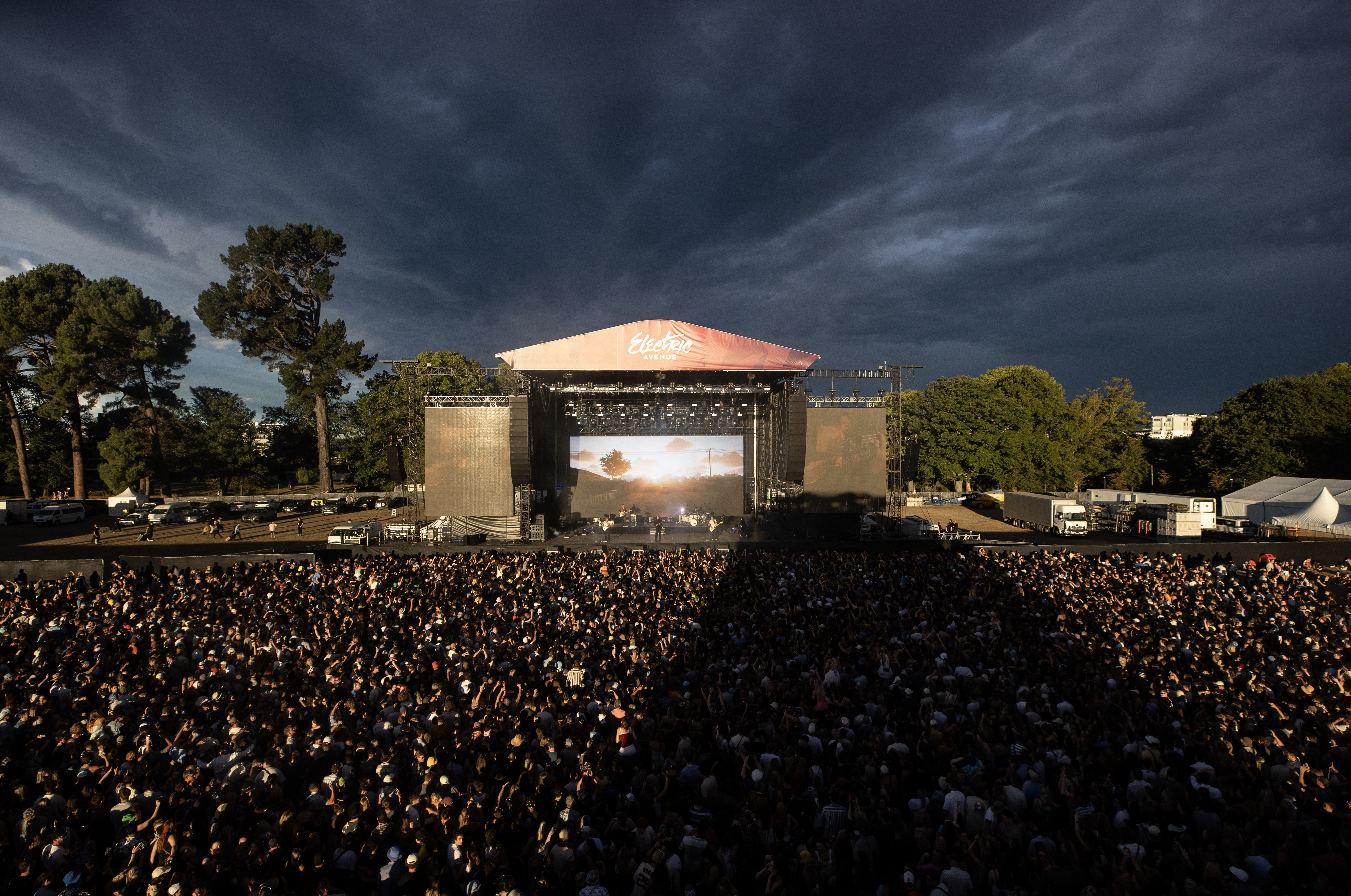 The festival site itself was gigantic, covering a whopping 100,000 square meters. Photo / George Heard