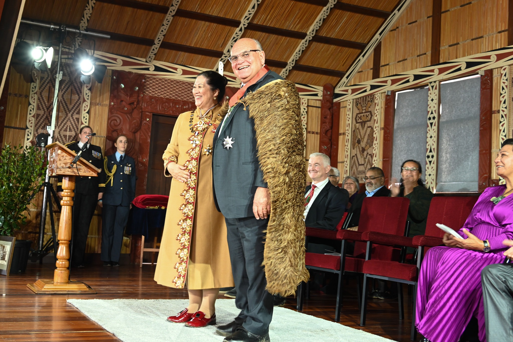  Sir Selwyn Parata investiture at Uepohatu Marae in Ruatorea on Saturday, June 22,  2024.