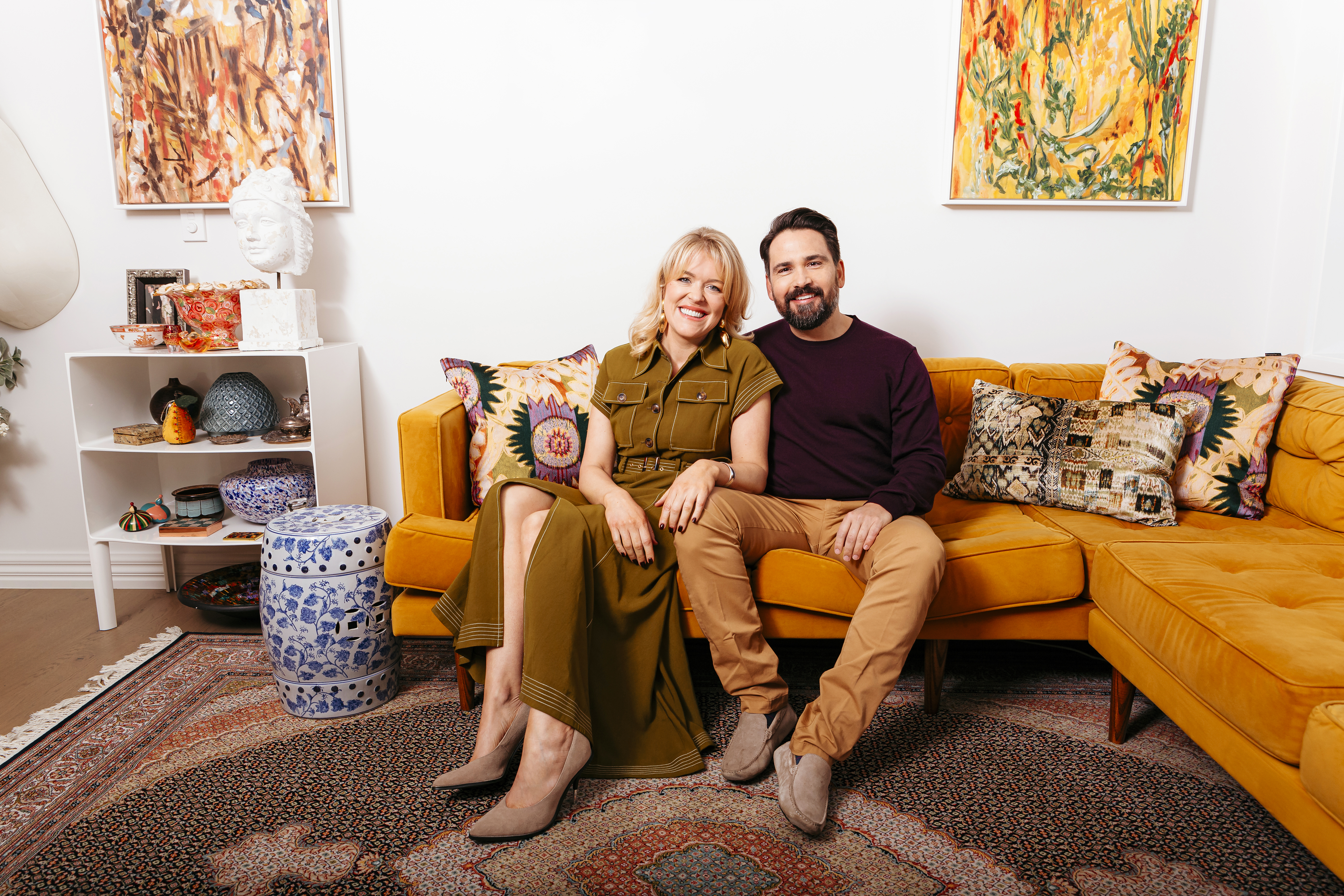 Former politician Simon Bridges and his wife Natalie share how dramatically their family life has changed. Photo / Amalia Osborne