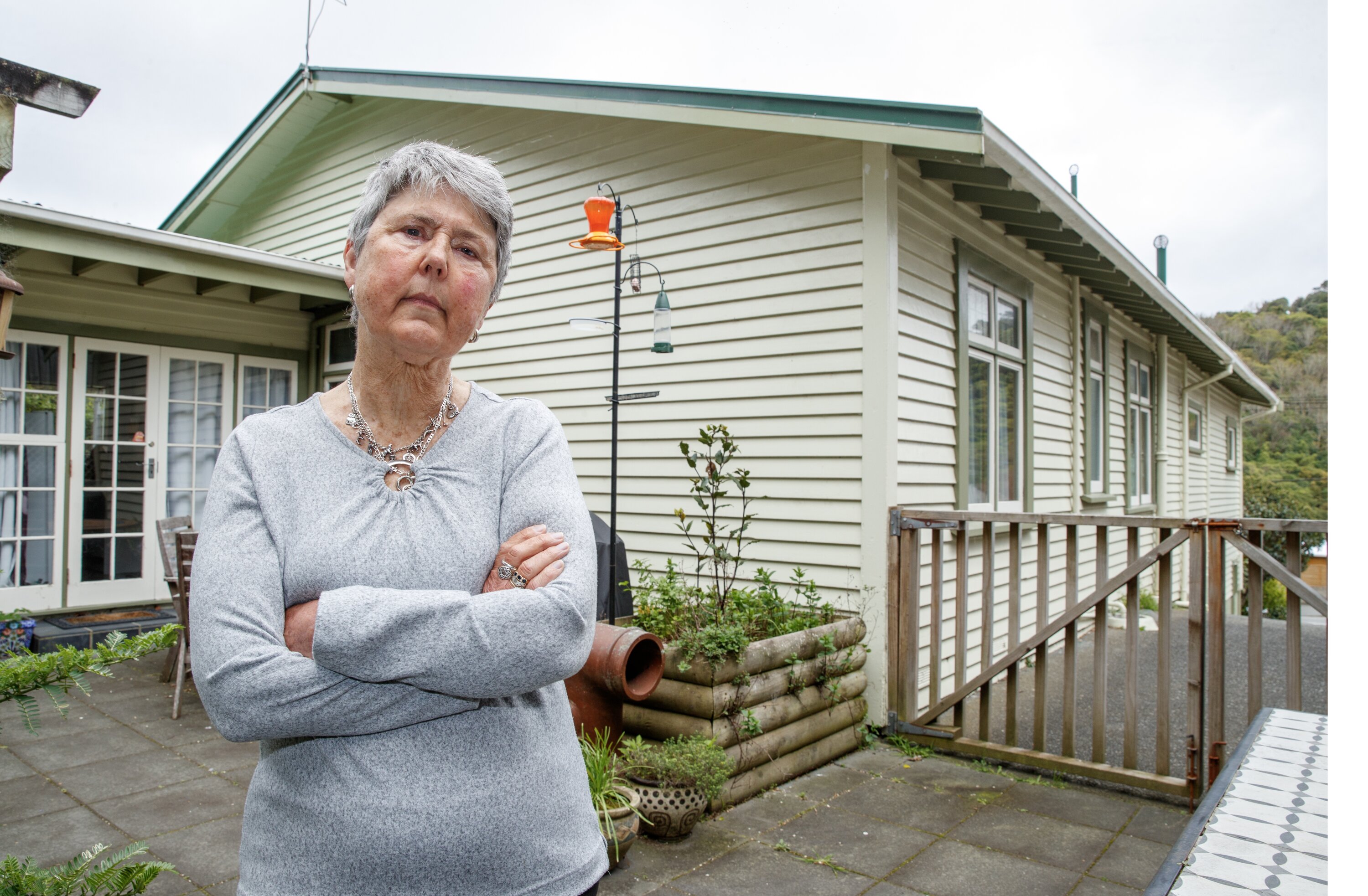 Disgruntled ratepayer Judy Rohloff is leading Wellington's rates revolt. Photo / Mark Mitchell