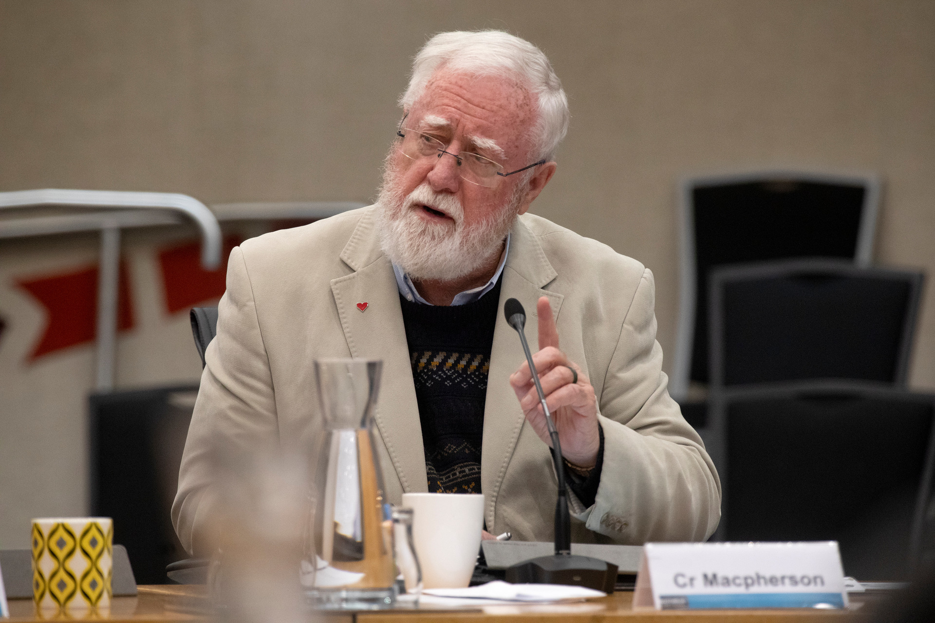 Rotorua district councillor Reynold Macpherson. Photo / Andrew Warner 