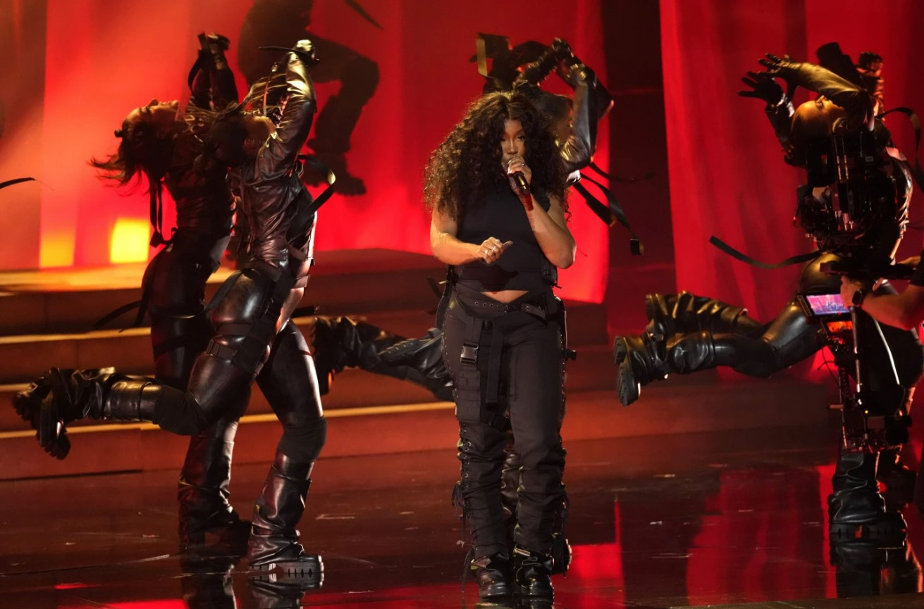 SZA performs a medley during the 66th annual Grammy Awards on Sunday, Feb. 4, 2024, in Los Angeles. Photo / AP