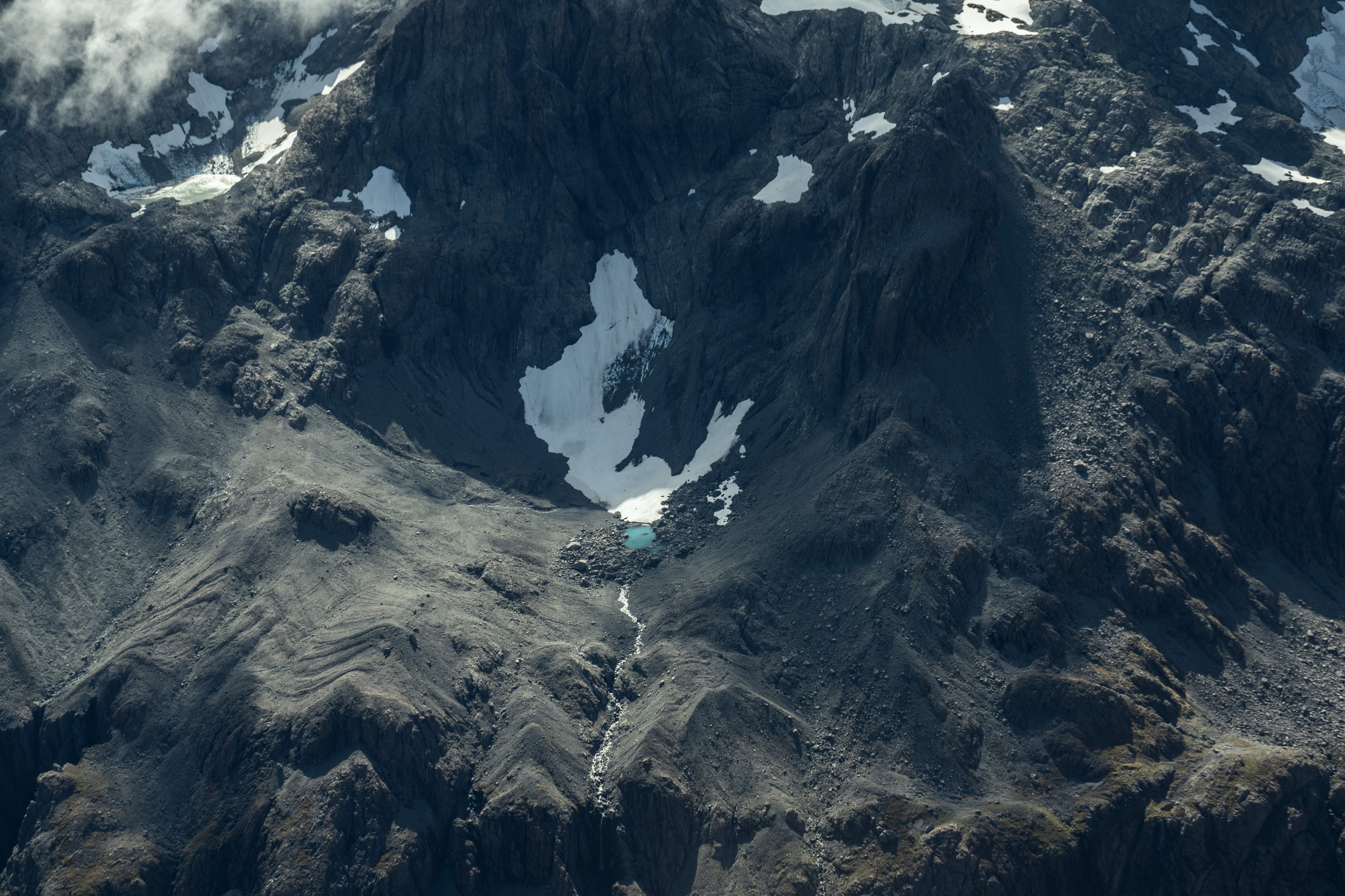 Carrington Glacier, in Arthur's Pass National Park, pictured in March. Photo / Rebekah Parsons-King / Niwa