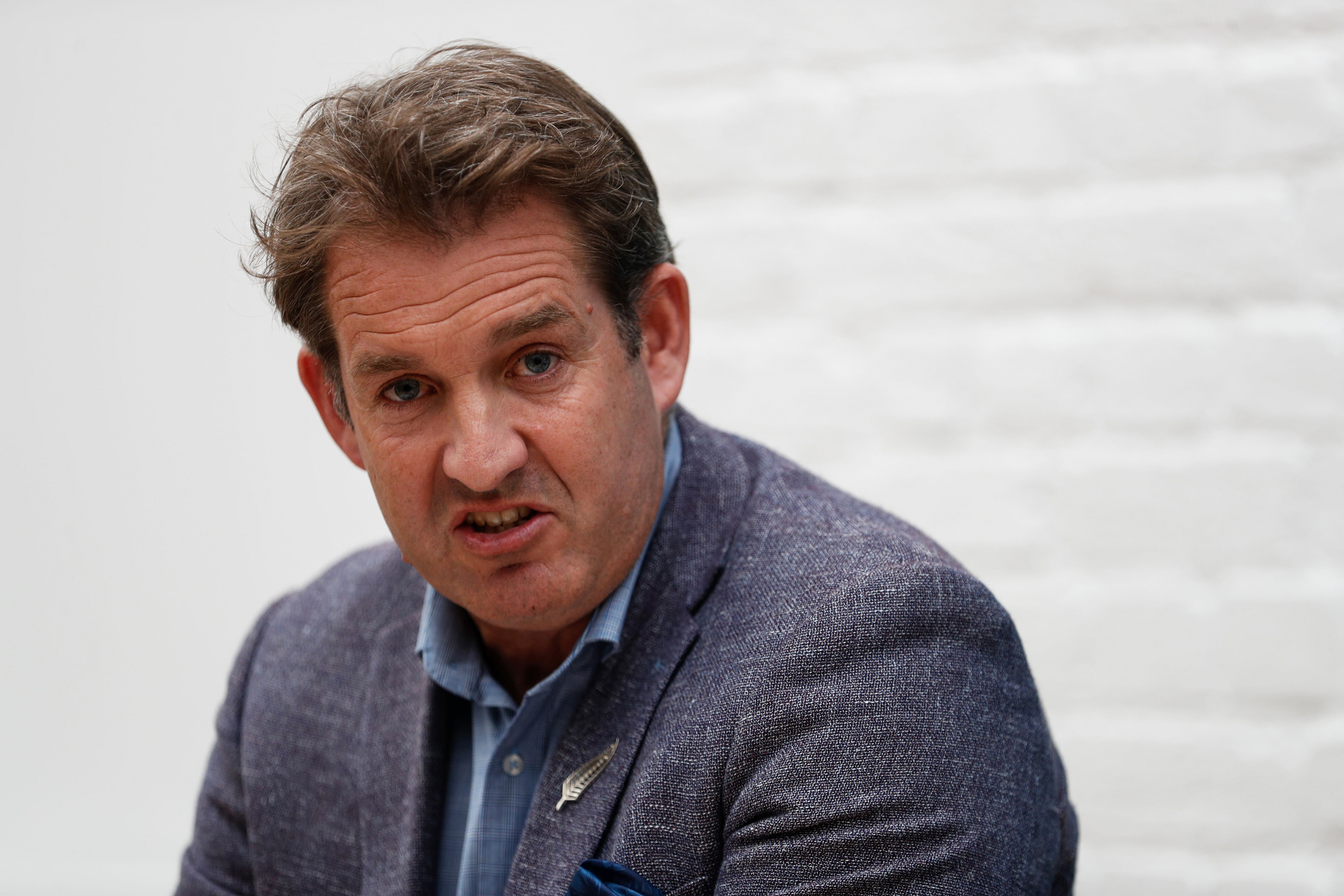 In 2019 New Zealand Rugby CEO Mark Robinson met a handful of the major players in the UK private-investment sector to discuss in more detail what a partnership could look like. Photo / Dean Purcell 