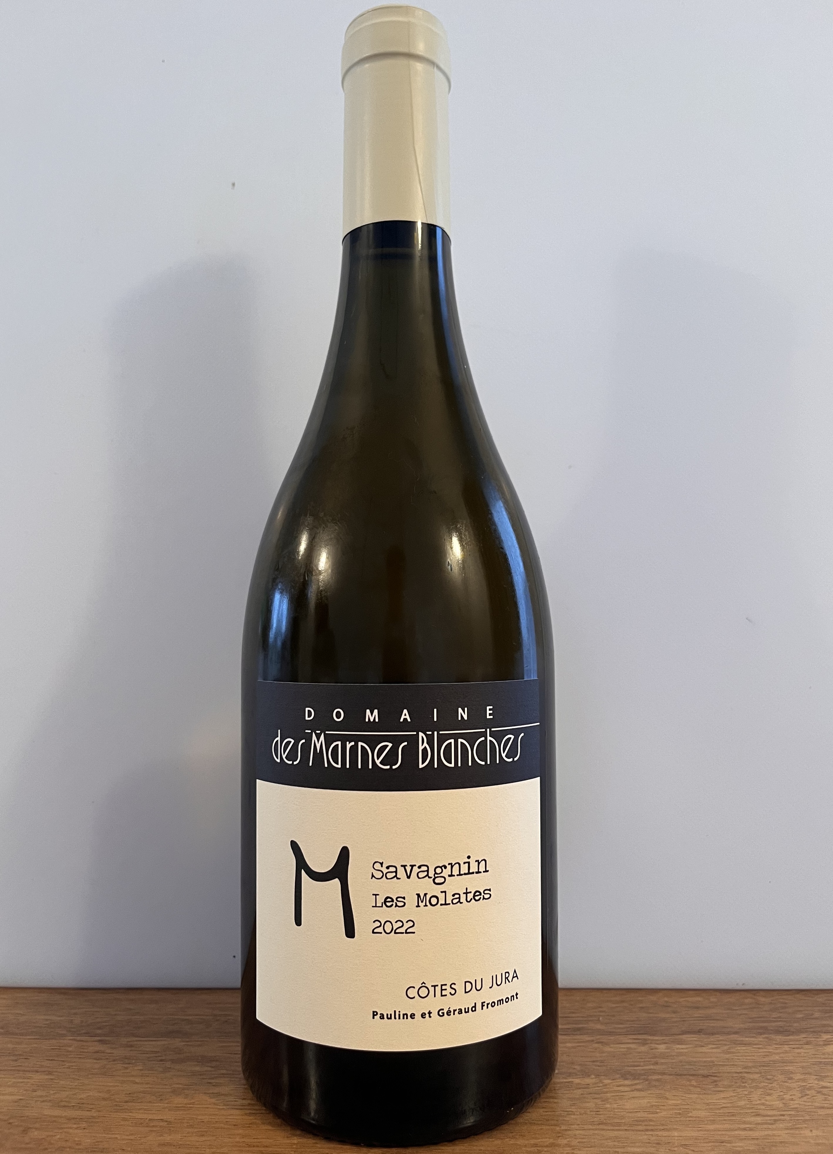 Domaine des Marnes Blanches Les Molates Cotes du Jura Savagnin is a richly textured and intensely fresh savagnin.
