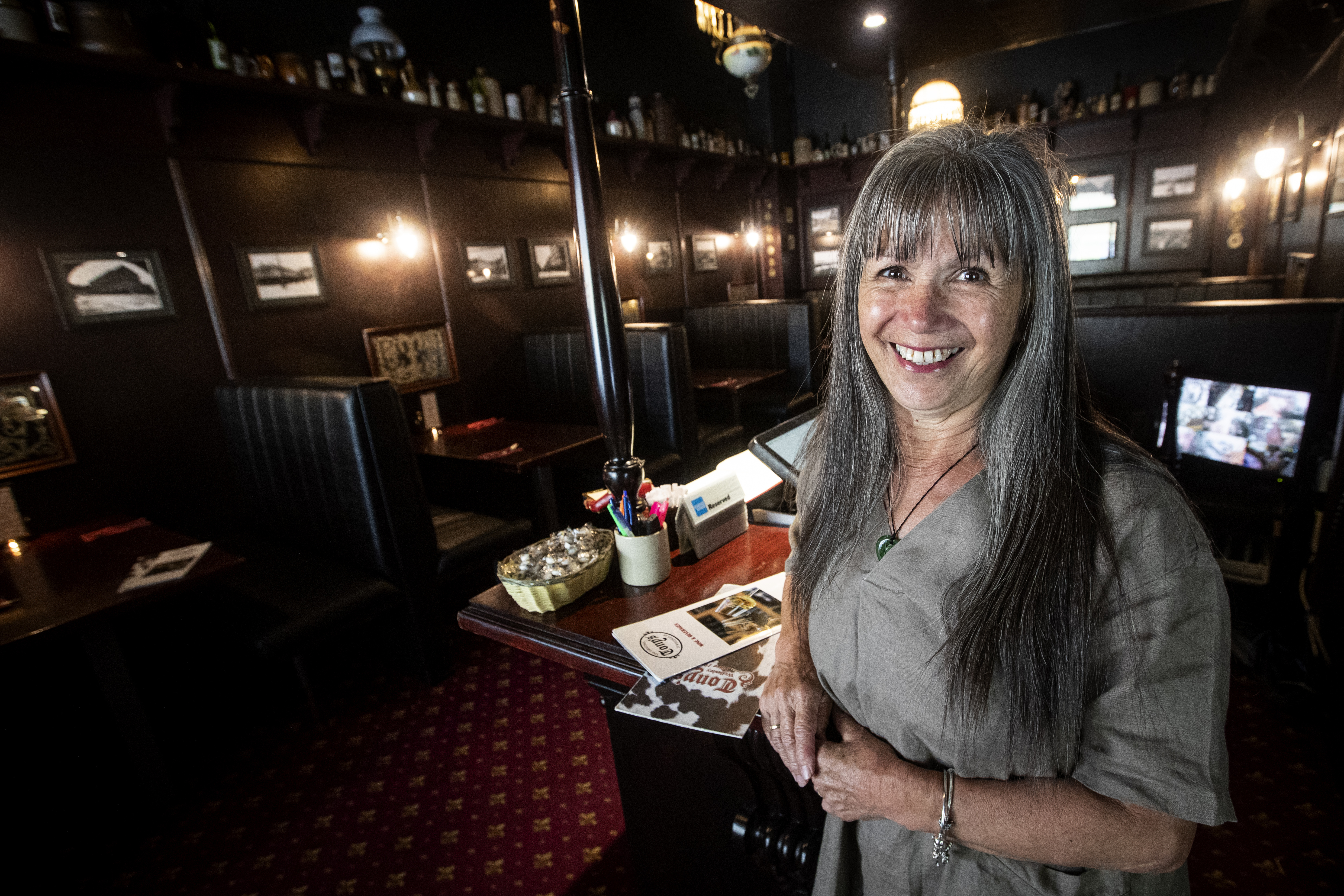 Restaurant manager Donna Moody has been working at Tony's for over 30 years. Photo /  Jason Oxenham