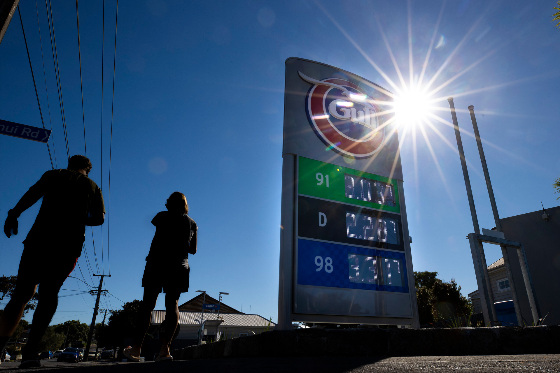 Early adopters of the Auror system were service stations who used it to identify vehicles that had left without paying for fuel. Photo / Brett Phibbs