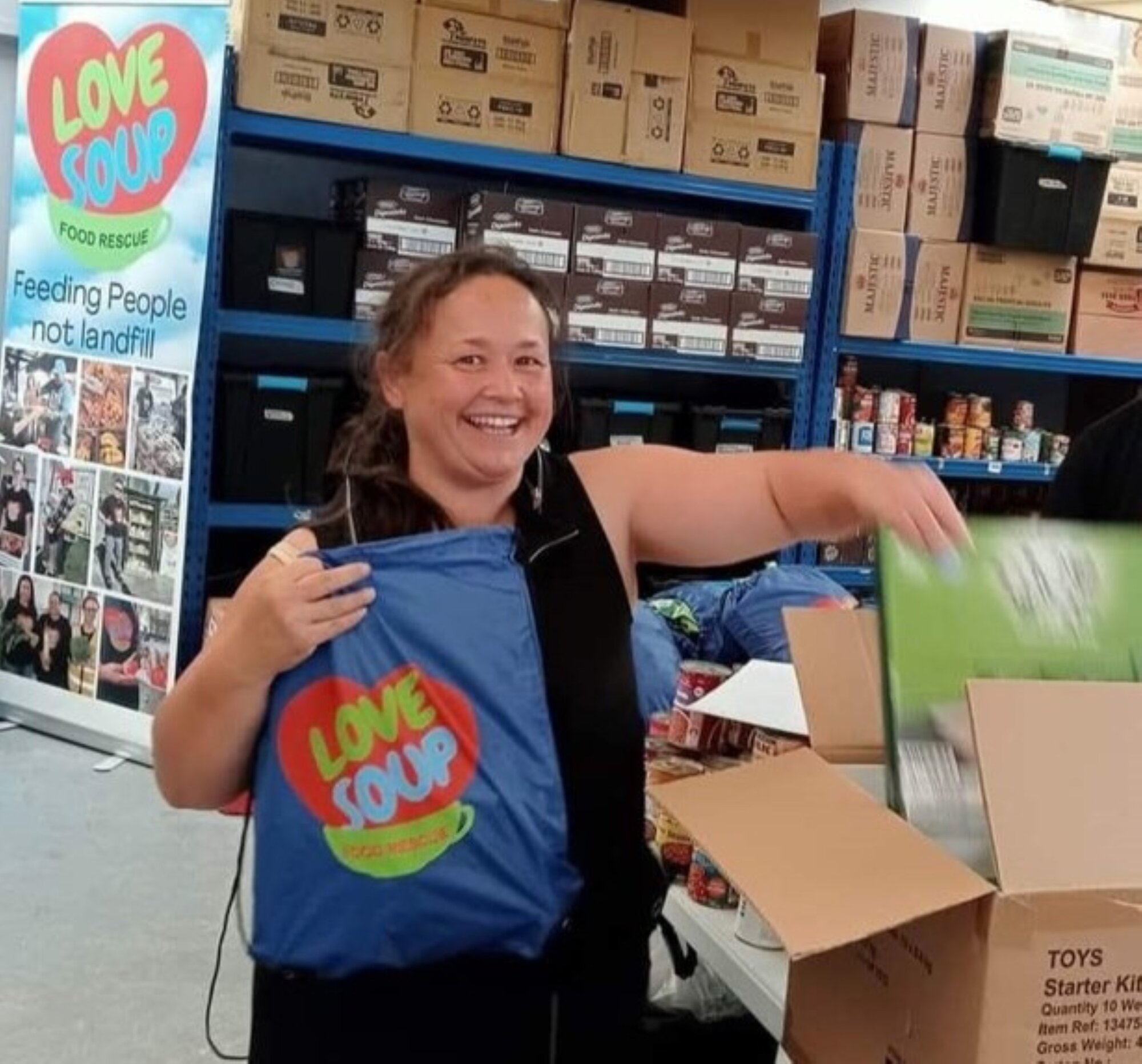  Love Soup Rotorua manager Julie King. 