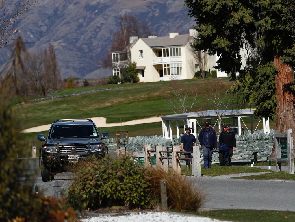 Millbrook Resort outside of Queenstown is teeming with security officers. Photo / NZME
