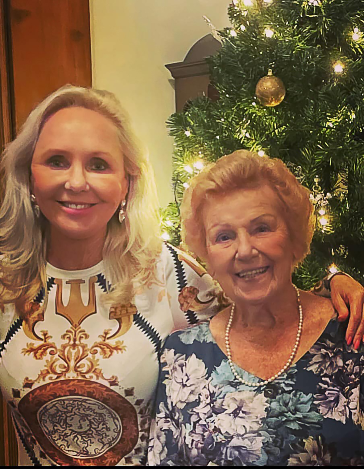 Desley Simpson and her mother, Leonie Lawson, who has been an inspiration. Photo / Supplied