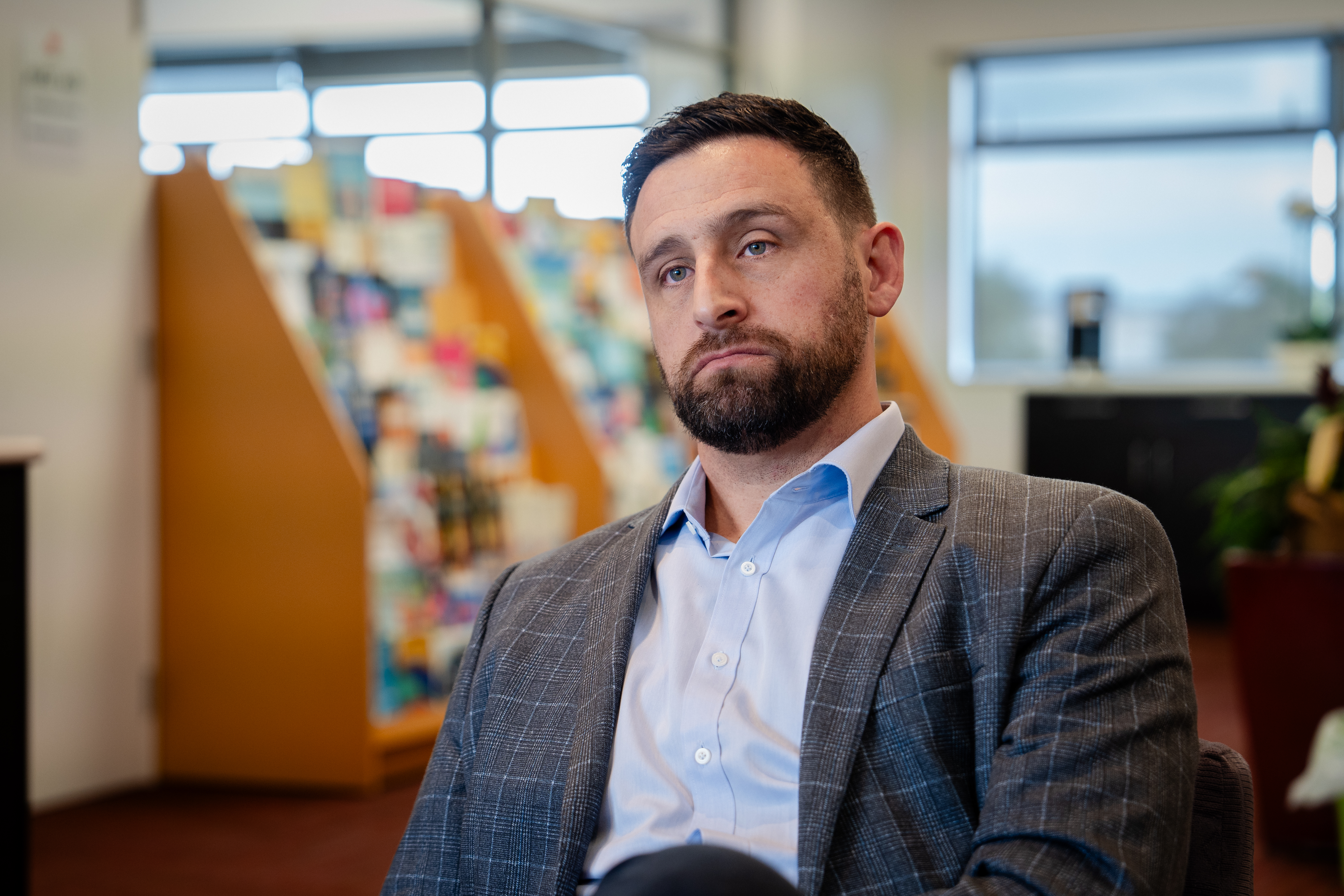Saunil Hagler is the NZ Education Director from online safety company, Linewize. Photo / Ben Dickens