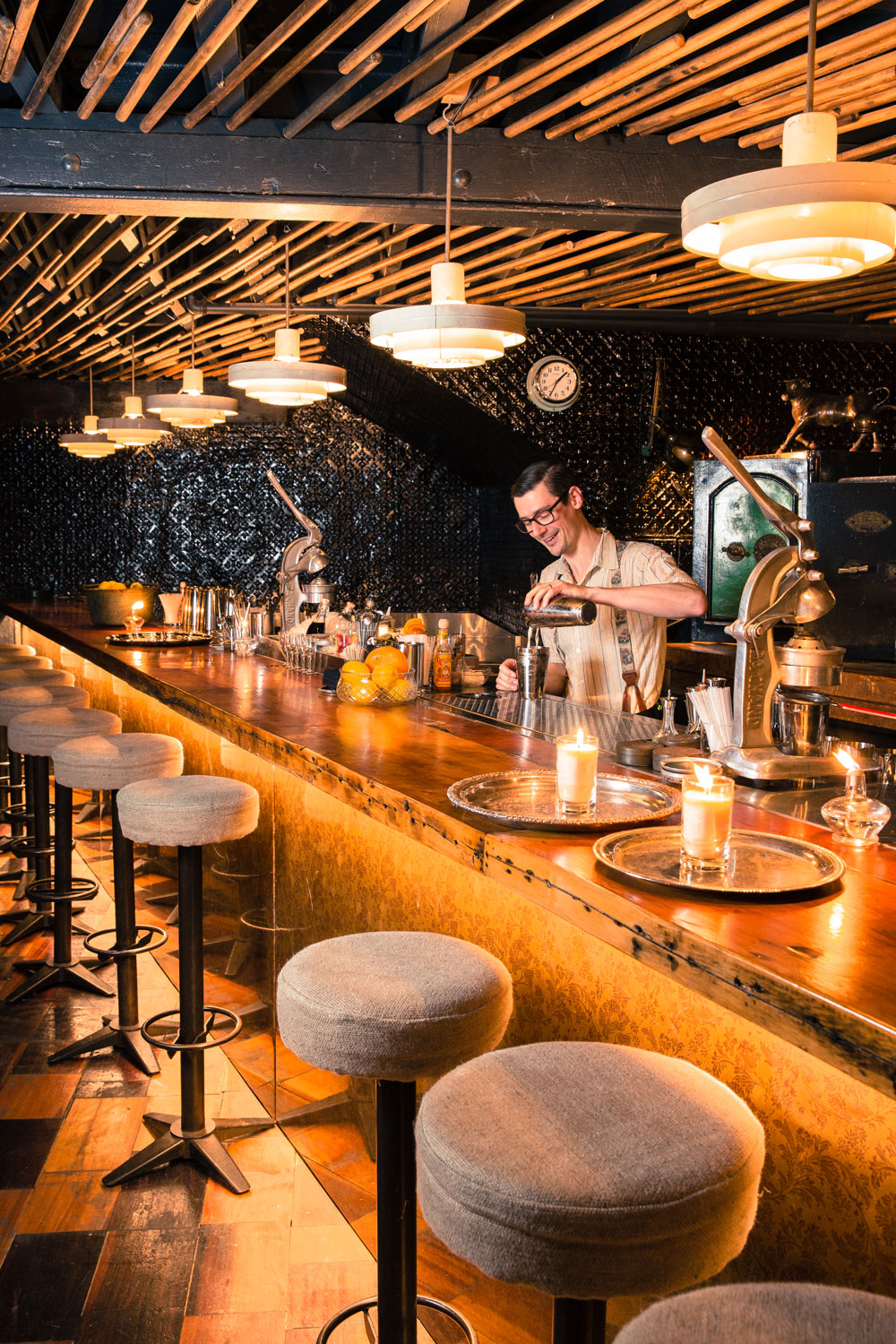 Britomart’s underground cocktail bar Caretaker. Photo / Facebook