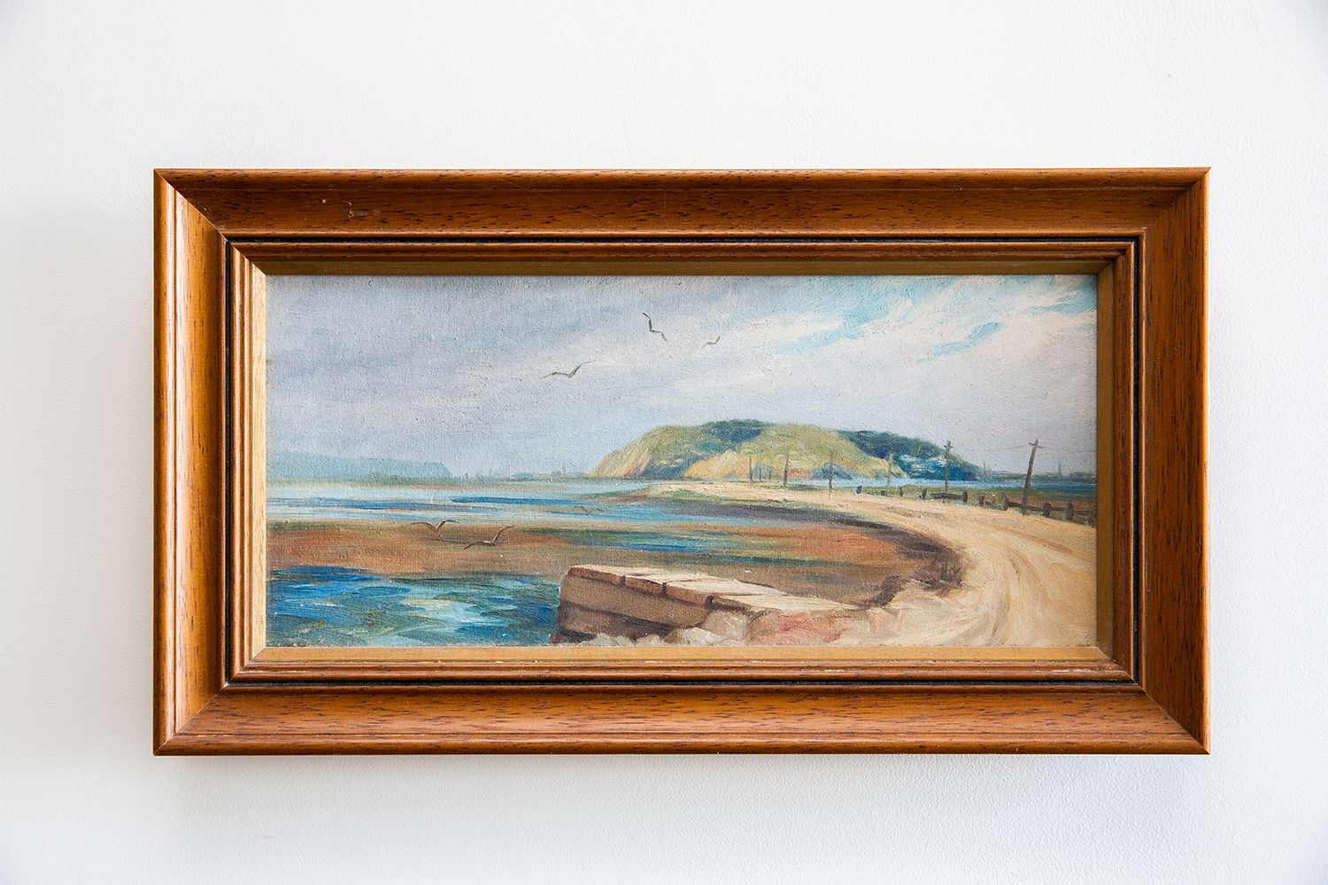 Painting by Courtney's step-grandmother Patricia Melhuish. Photo / Babiche Martens.