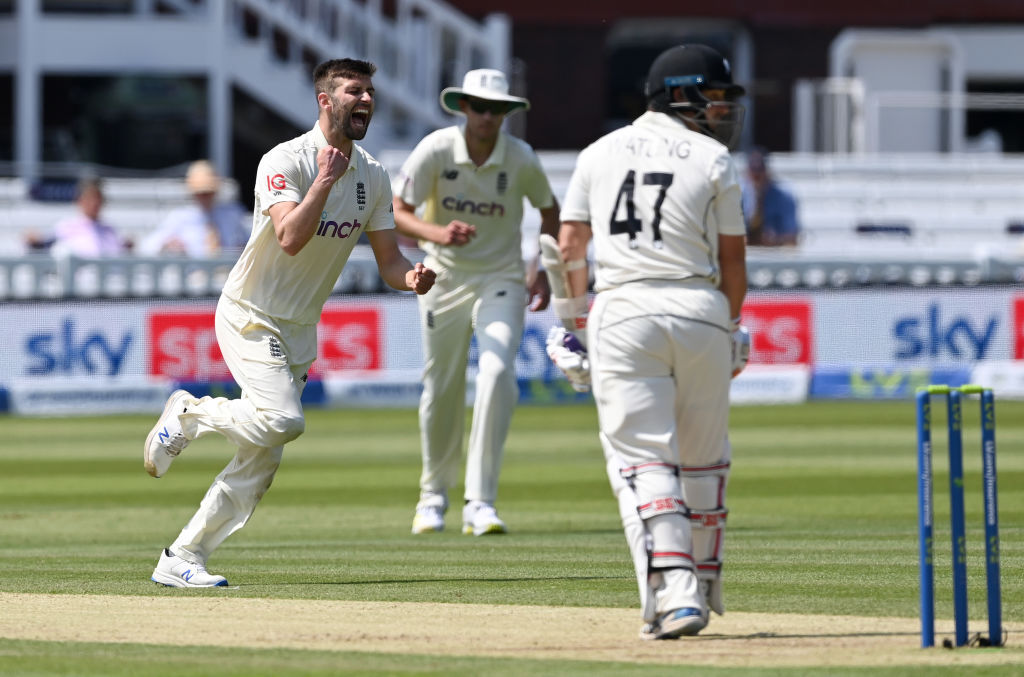 BJ Watling fell cheaply. Photo / Getty