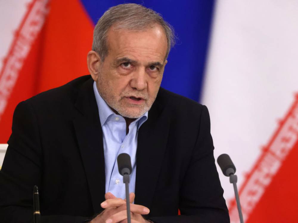 Iranian President Masoud Pezeshkian has given mixed messages about his country's nuclear intentions. Photo / Getty Images