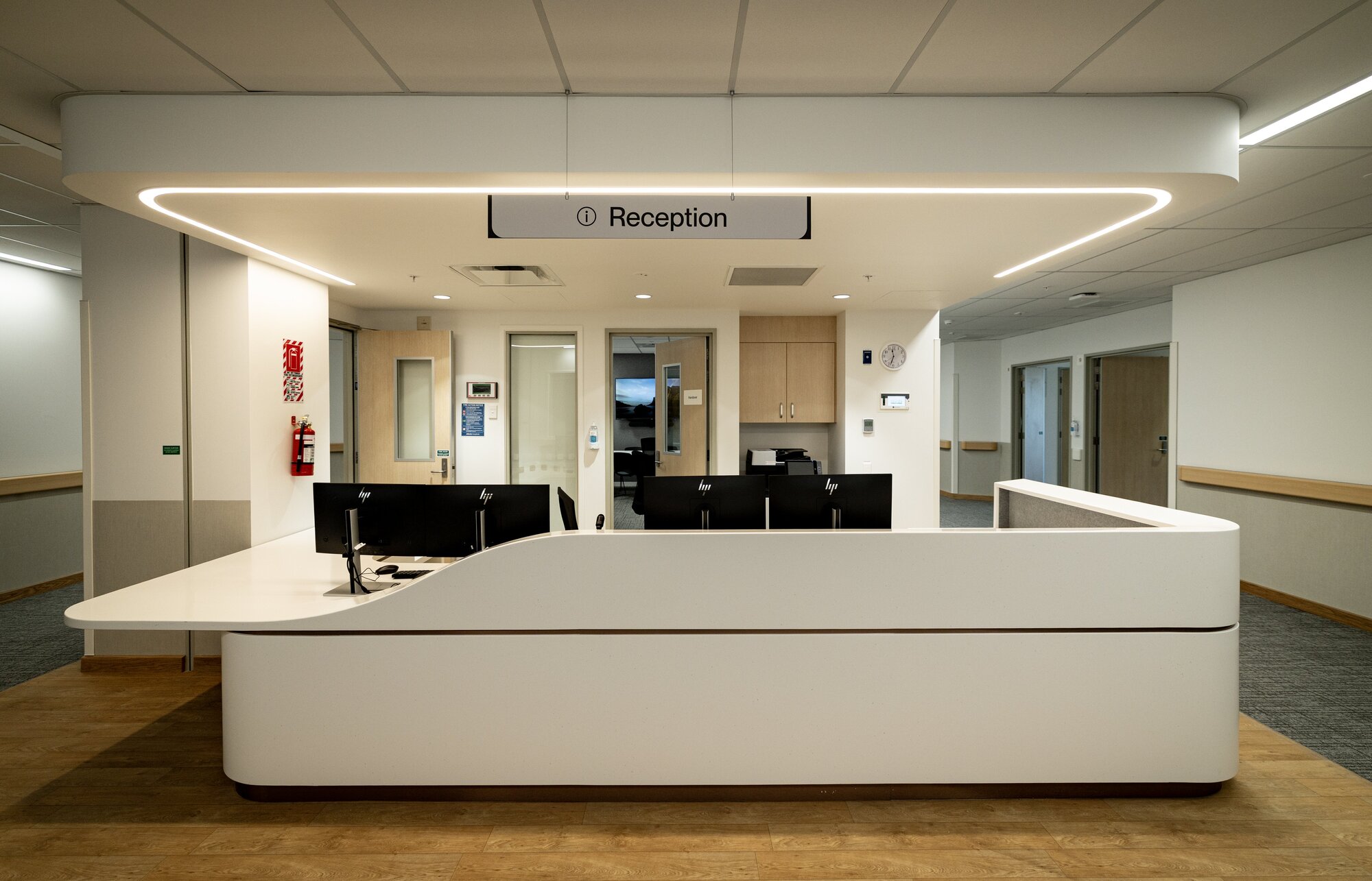 One of the reception areas in the new Gilgit Wing. Photo / Dean Purcell