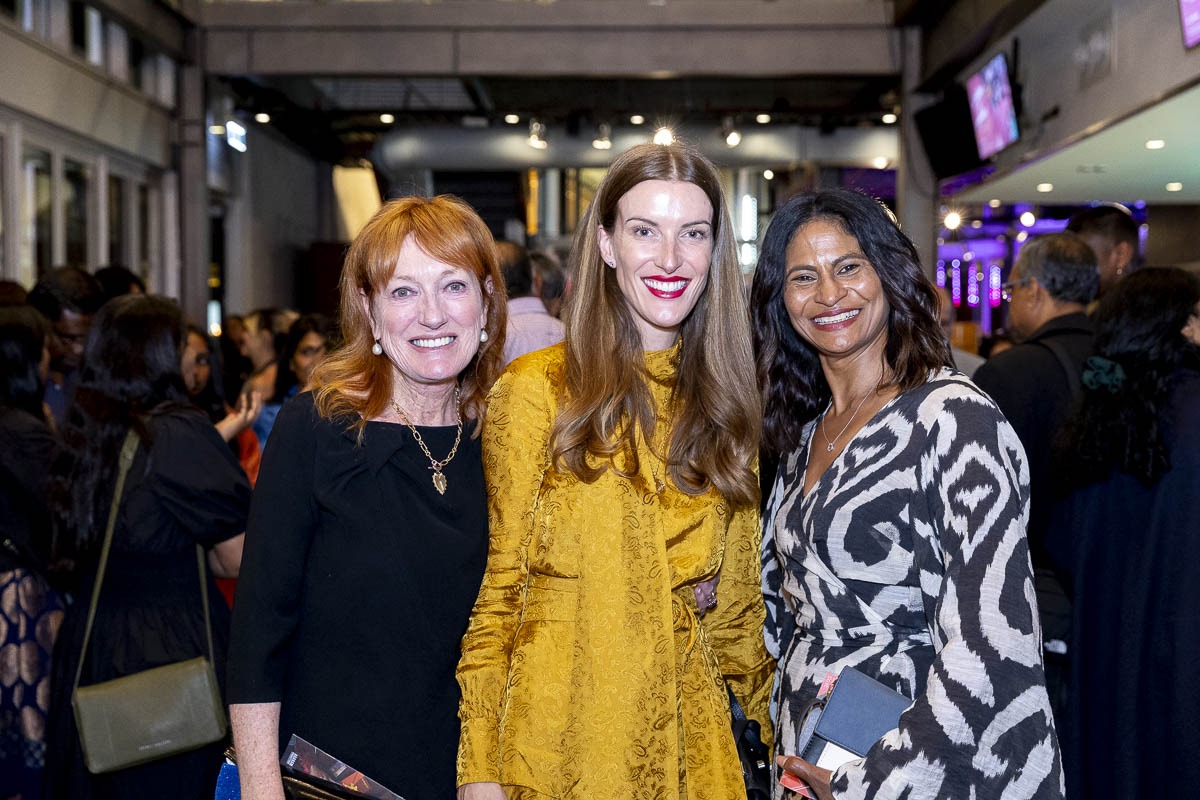 Maggie Eyre, Julie Leuzinger and Priscilla Naidoo. Photo / Ida Larsson