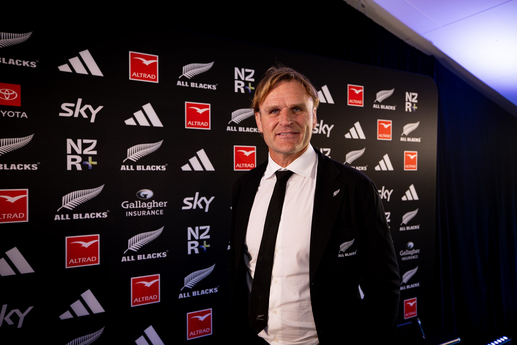 Scott Robertson is going into his second year as All Blacks coach. Photo / Dean Purcell