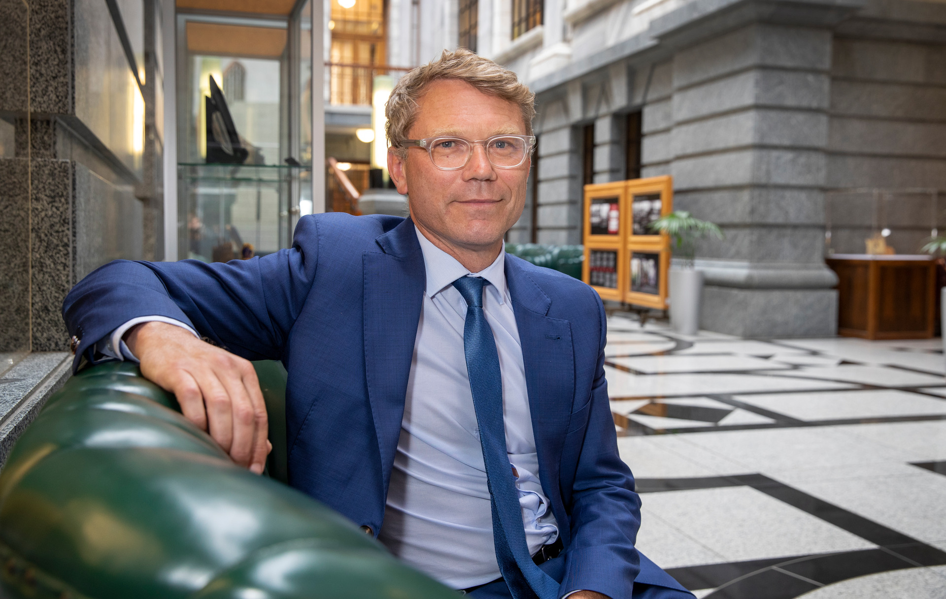 National Party education spokesman Paul Goldsmith said it was not good enough that more than 100 schools had not been assessed within the prescribed timeframe. Photo / Mark Mitchell