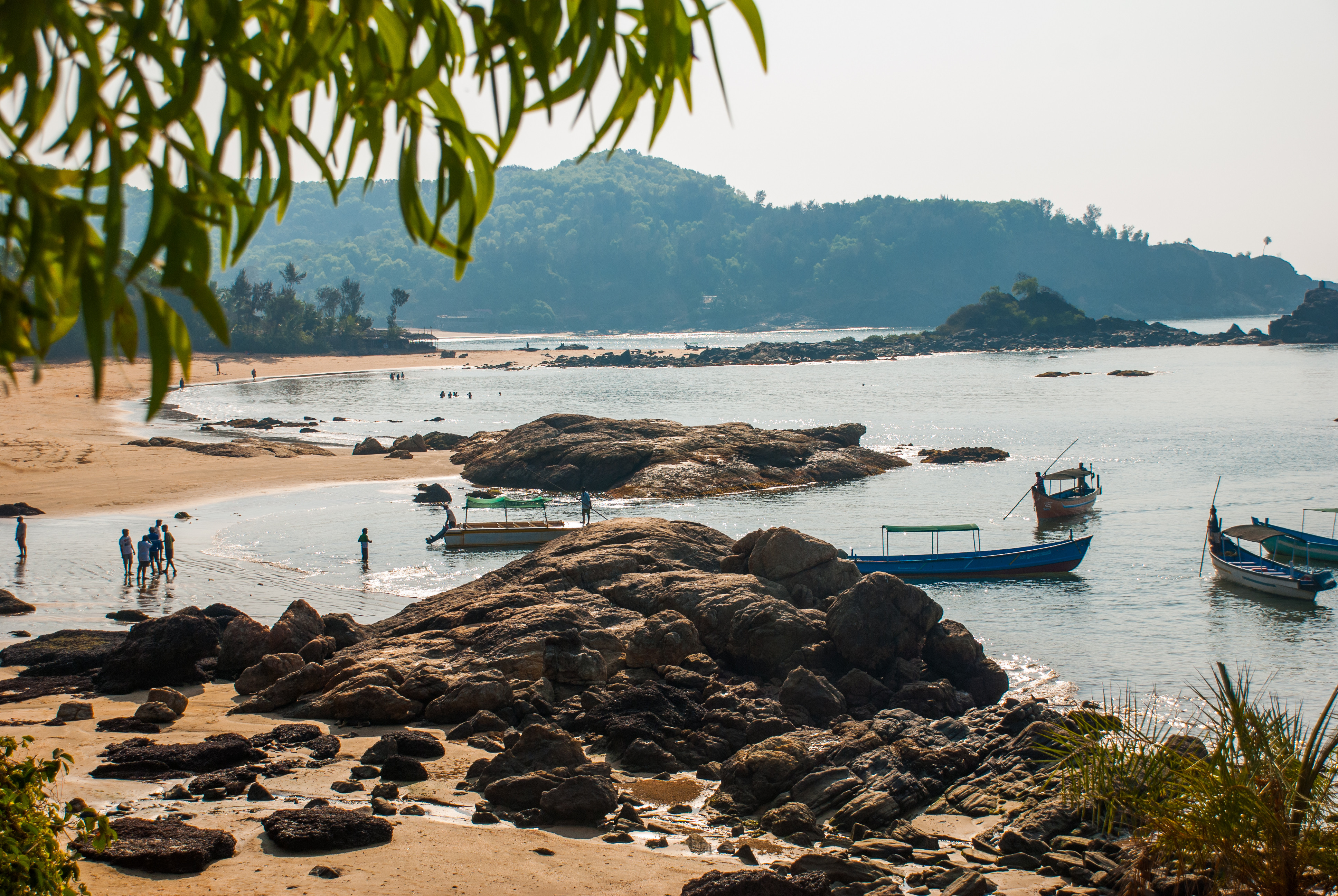 Gokarna's Om Beach is shaped like the sacred Hindu symbol om. Photo / 123rf