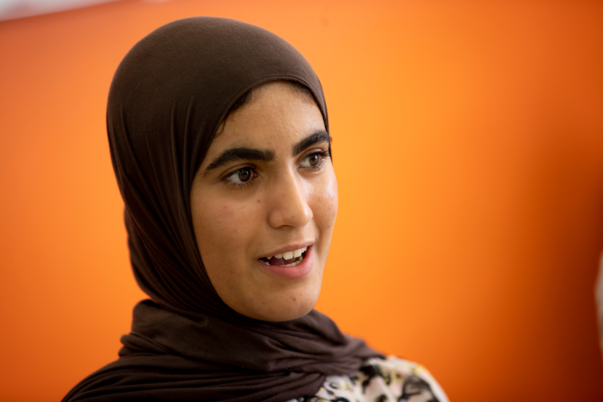 Nabaa Faisal is looking for a more secure career after the uncertainty of Covid. Photo / Dean Purcell.