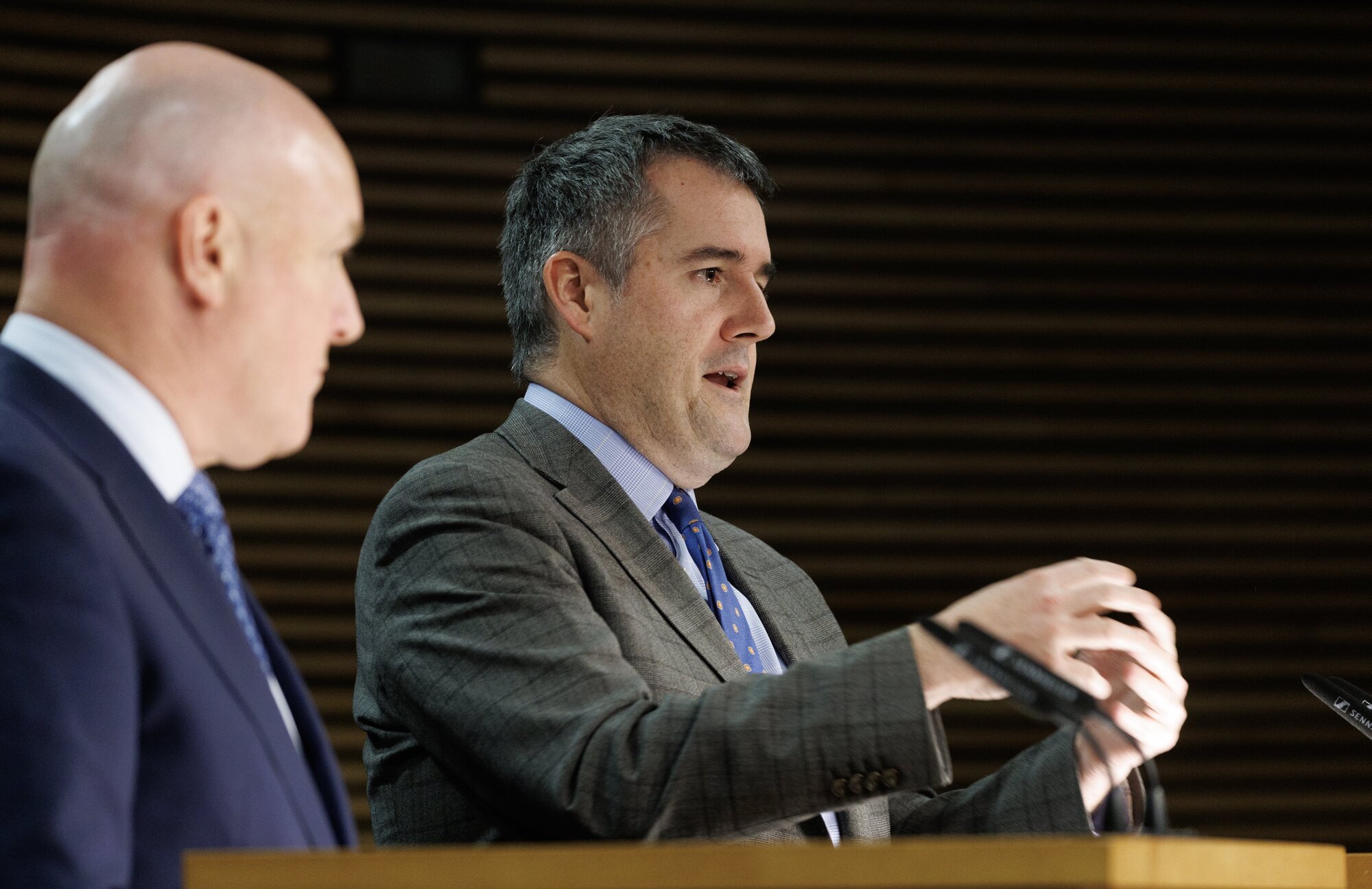 Transport Minister Chris Bishop has been discussing a new pipeline for many months. Photo / Mark Mitchell
