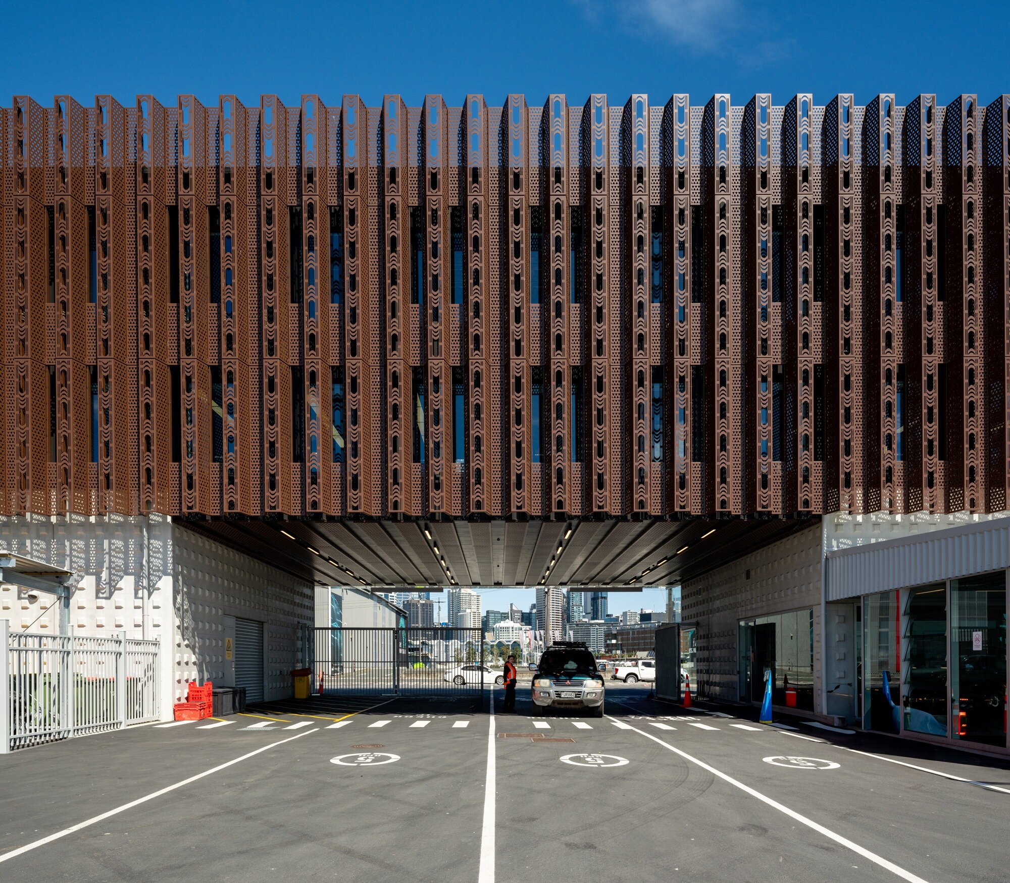  Auckland's SeaLink Wynyard Ferry Terminal by Architectus won an Auckland area award.