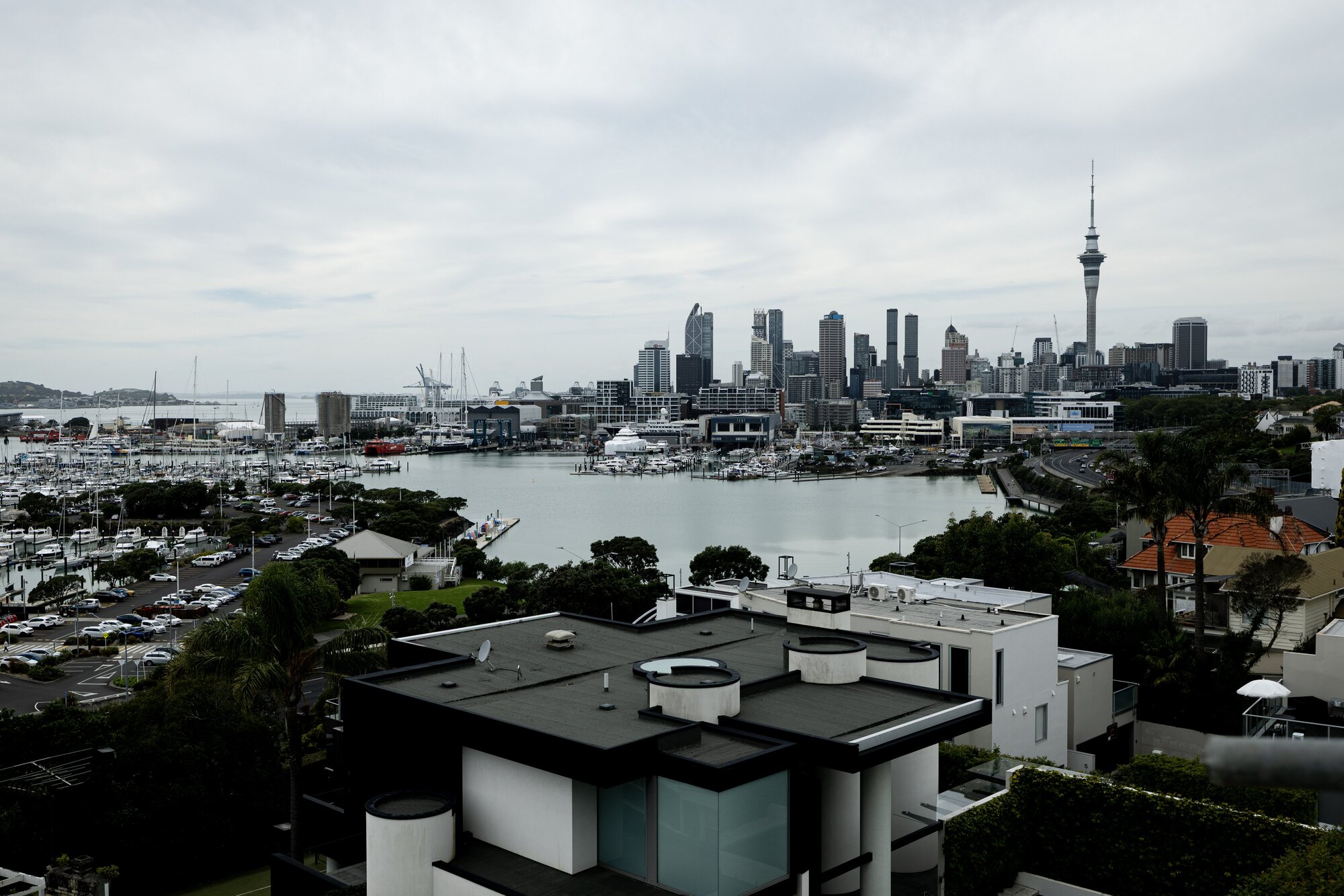 The view from the new apartment building by Vanguard & Co. Photo / Dean Purcell