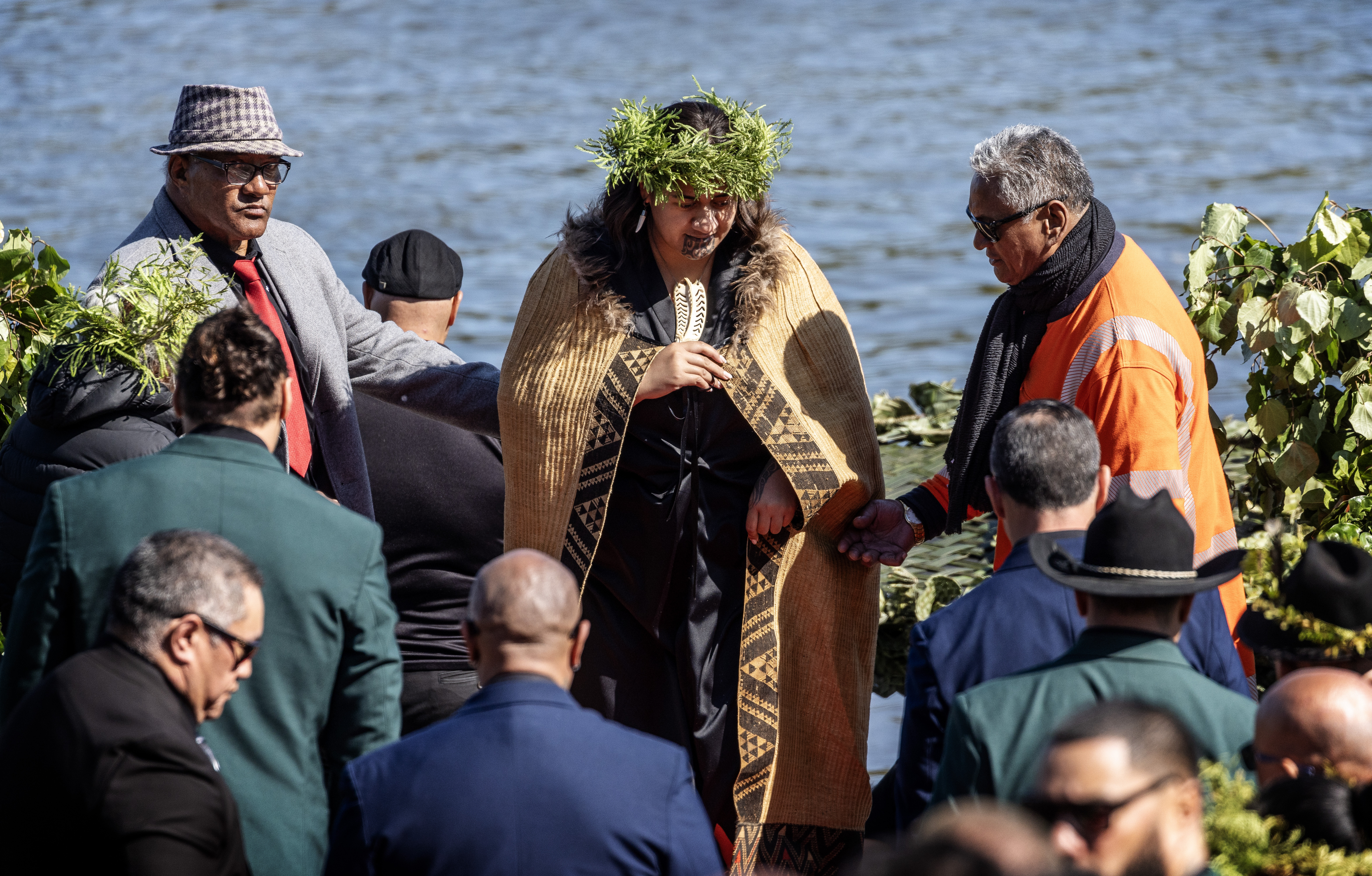Ngā Wai Hono i te Pō arrrives at Taupiri. Photo / Mike Scott