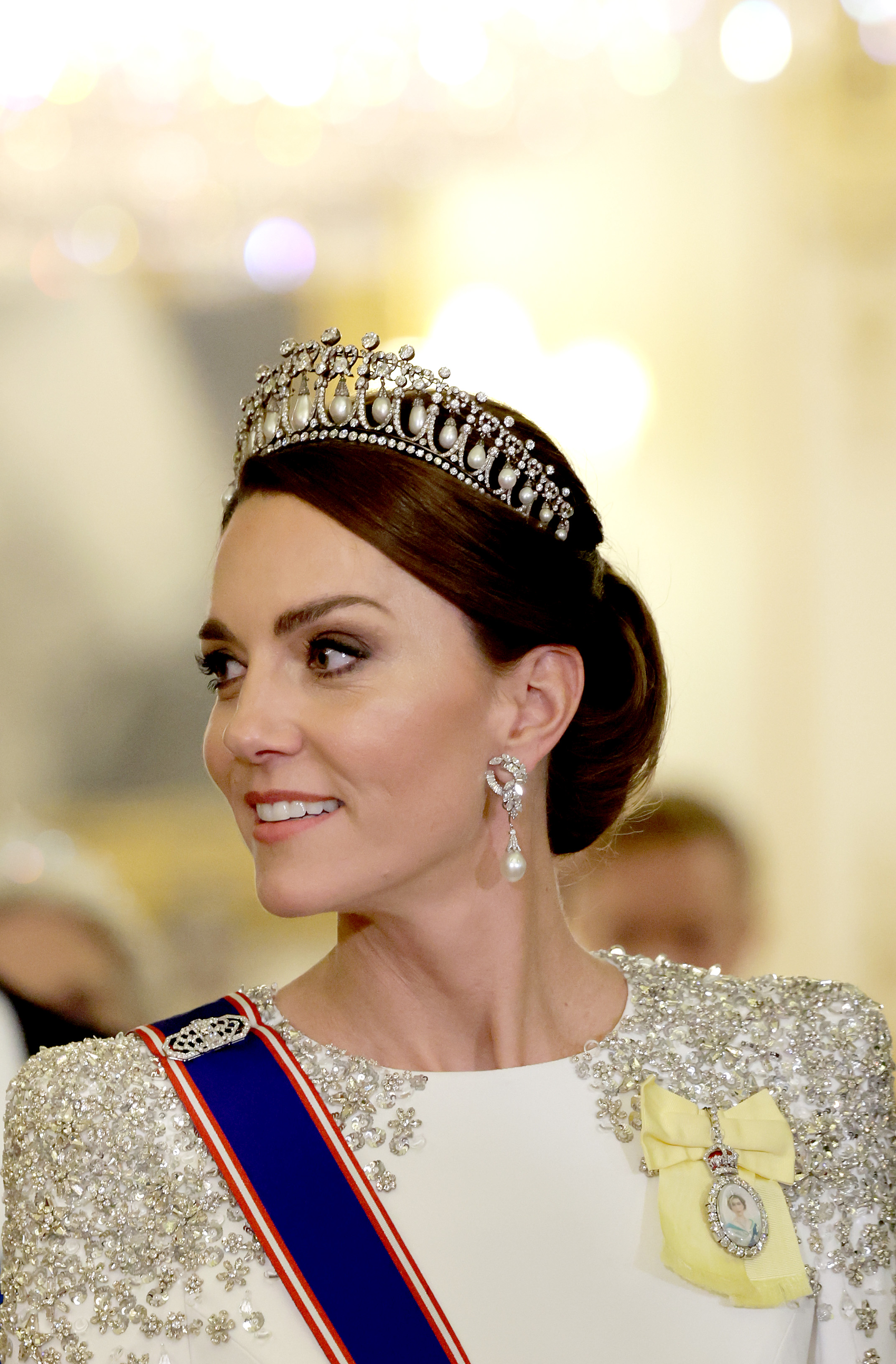 Kate Middleton wears tiara for first time in three years NZ