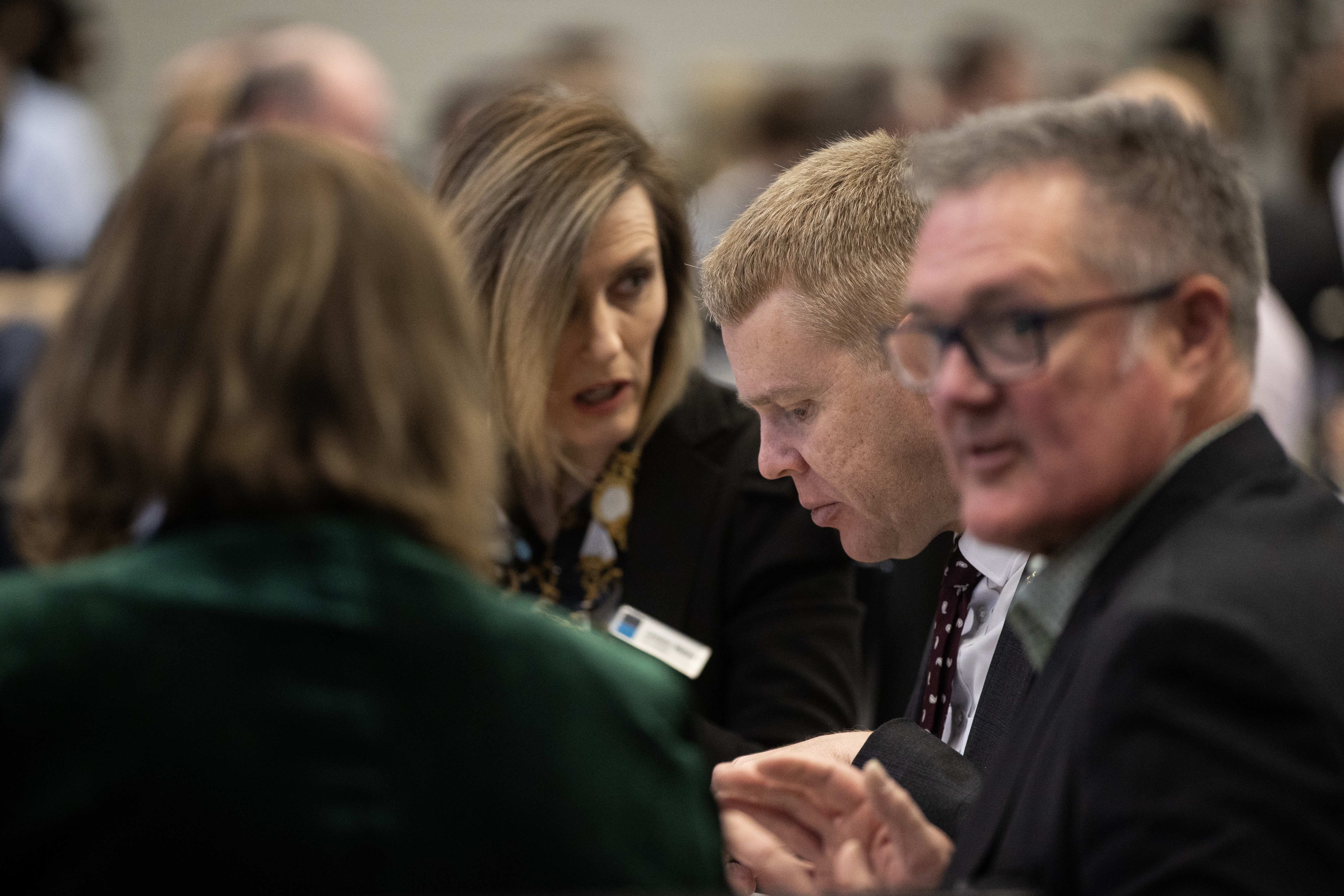 Prime Minister Chris Hipkins was the event's main speaker. Photo / George Heard
