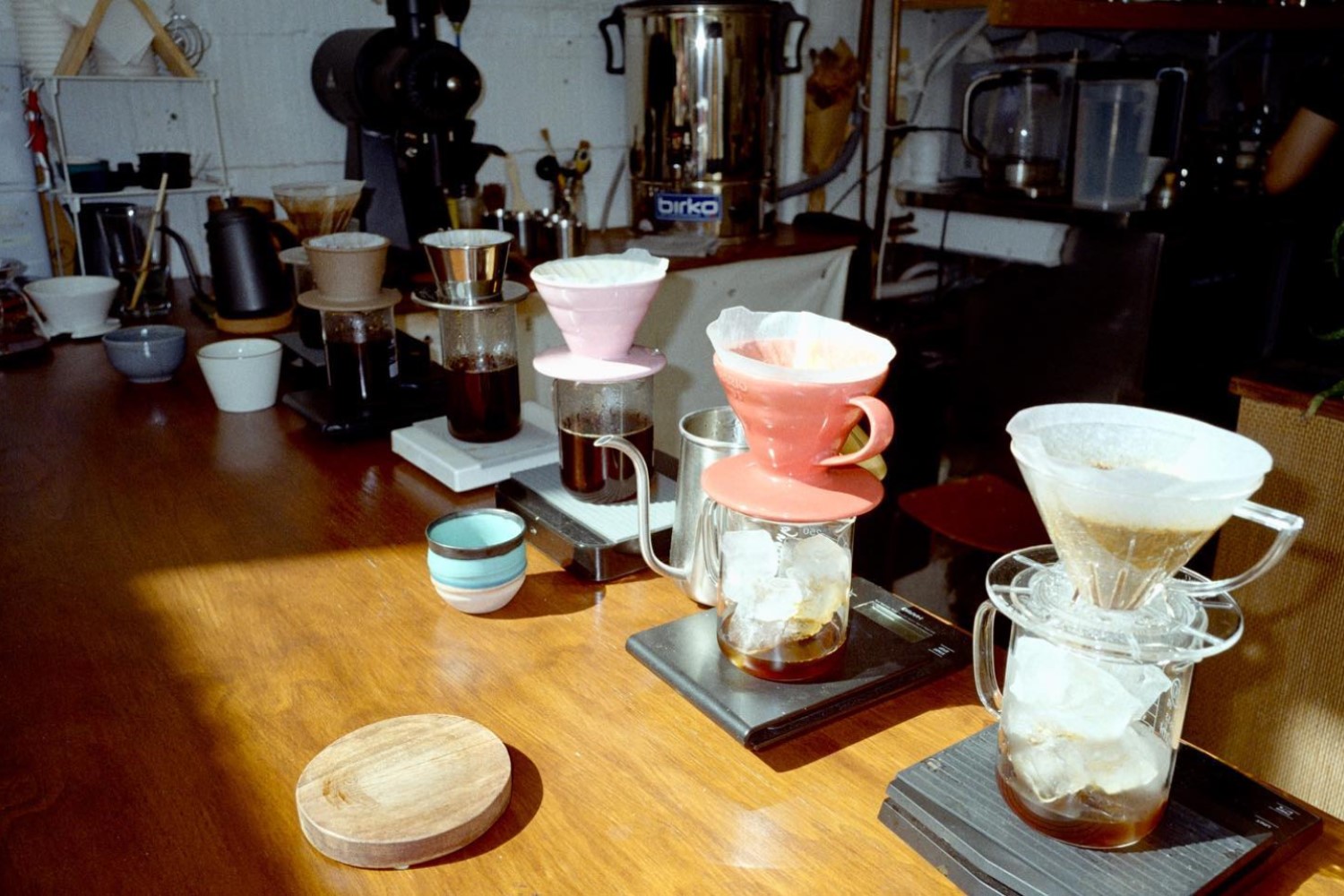 Pour and Twist, in Te Aro, is a spot for filter heads. Photo / @Pourandtwist
