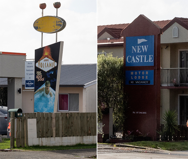 Anns Volcanic Motel and New Castle Motor Lodge are no longer contracted emergency housing motels. Photo / Andrew Warner