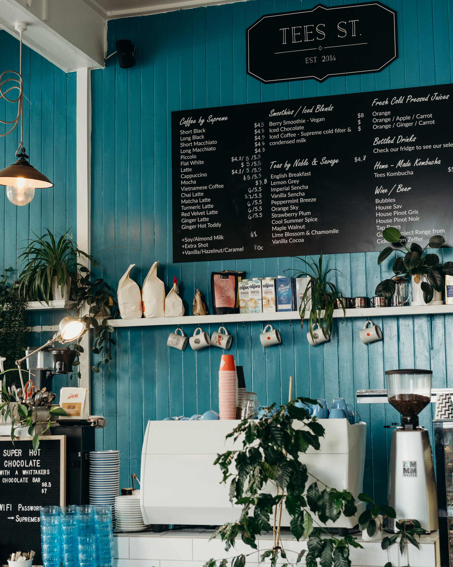 Tees St cafe puts a 1874 drapery building to good use, serving up delicious brunch and coffee. Photo / Sarah Pollok