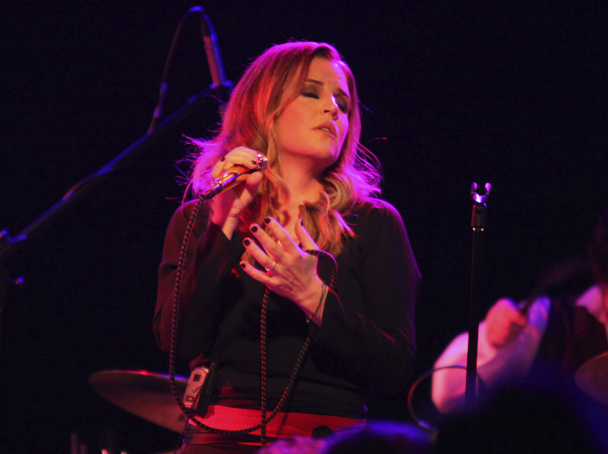 Lisa Marie Presley has died aged 54. Photo / AP