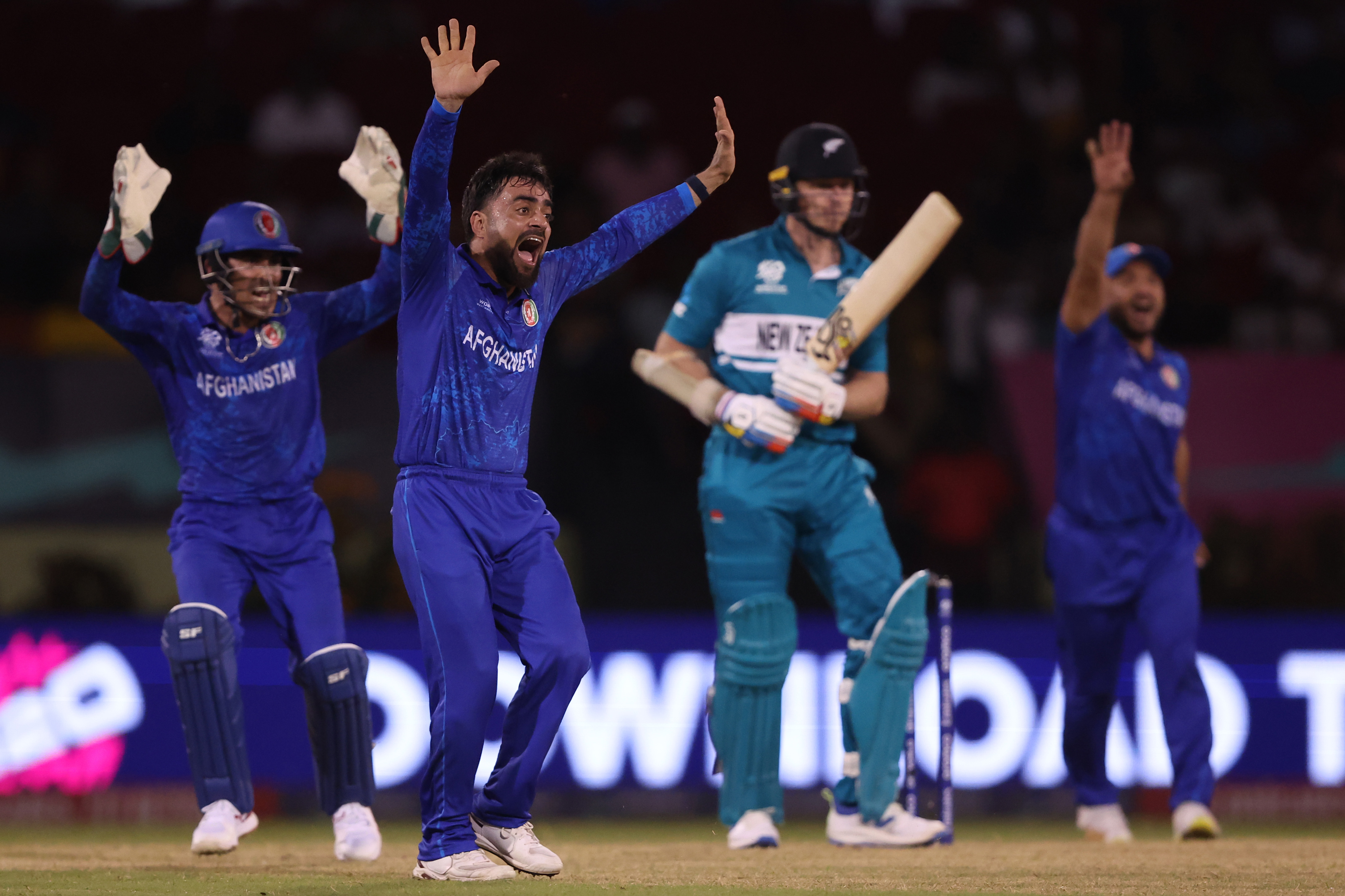 The Black Caps were thumped by Afghanistan in their T20 World Cup opener. Photo / Getty Images