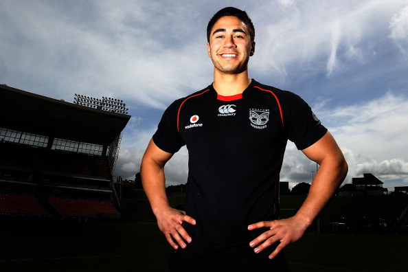 Shaun Johnson during his debut season for the Warriors. Photo / Getty