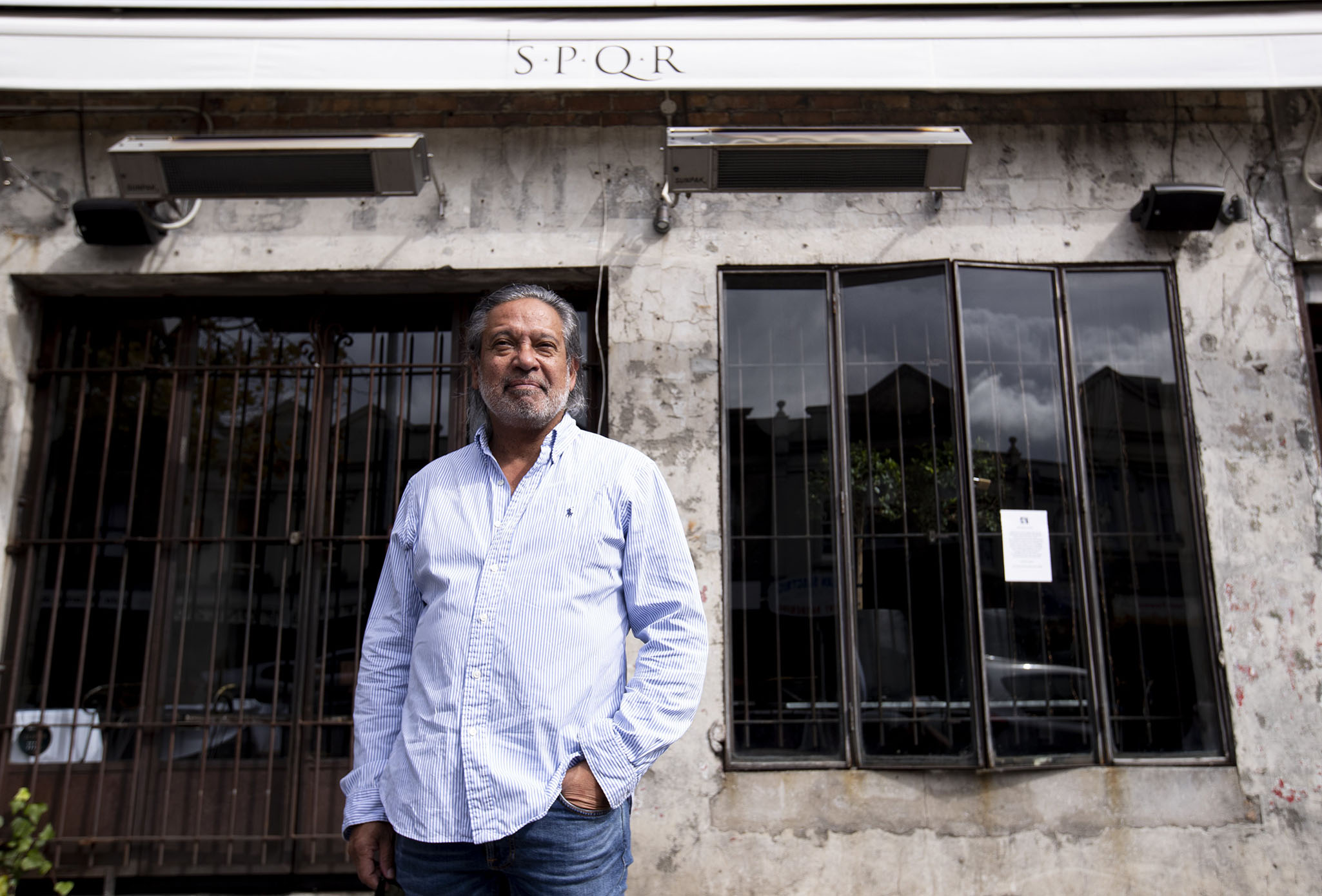 Chris Rupe, owner of SPQR Restaurant in Ponsonby, pictured in April 2020 when he was one of many feeling the effects of Covid. Photo / Dean Purcell.