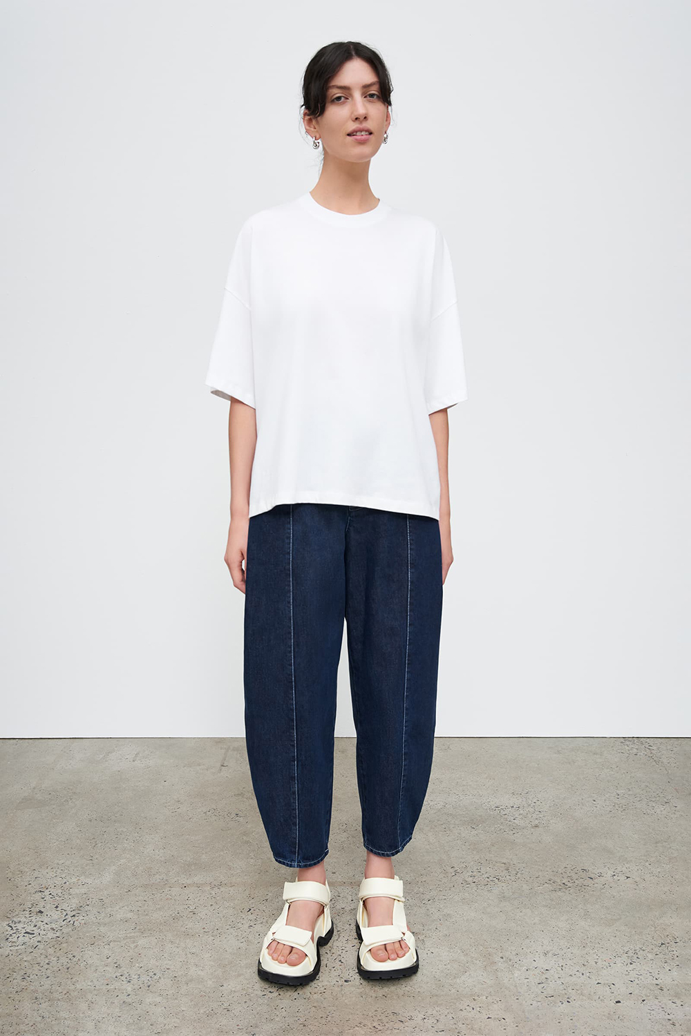 Kowtow's oversized boxy tee. Photo / Supplied