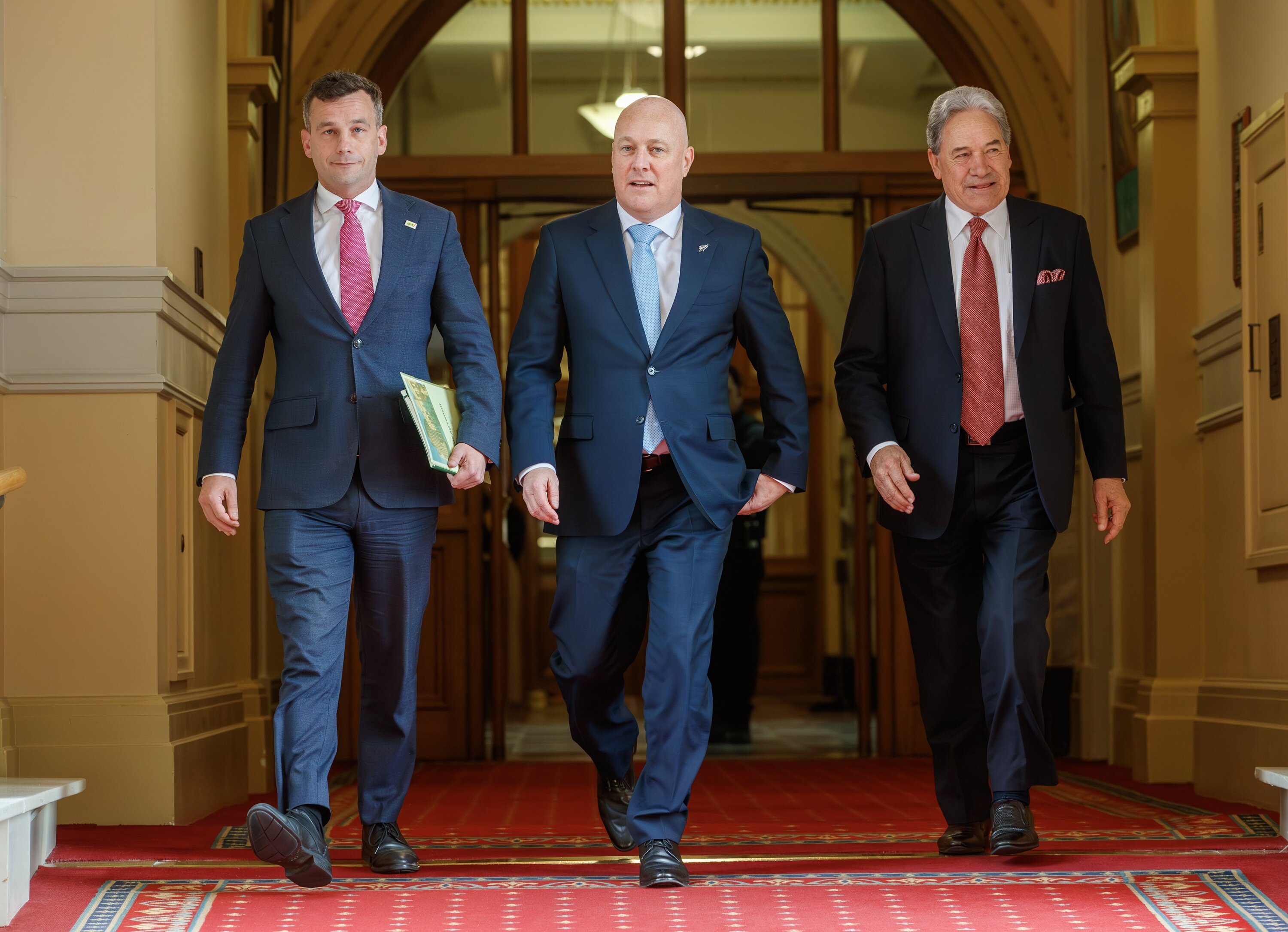 The Coalition government is changing the fees-free policy so it will apply to the third year of study. Photo / Mark Mitchell