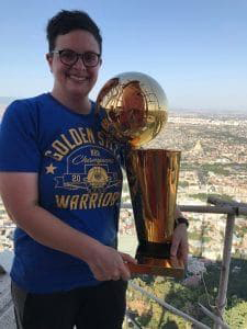 Meet the woman whose job is to look after the NBA trophy - NZ Herald